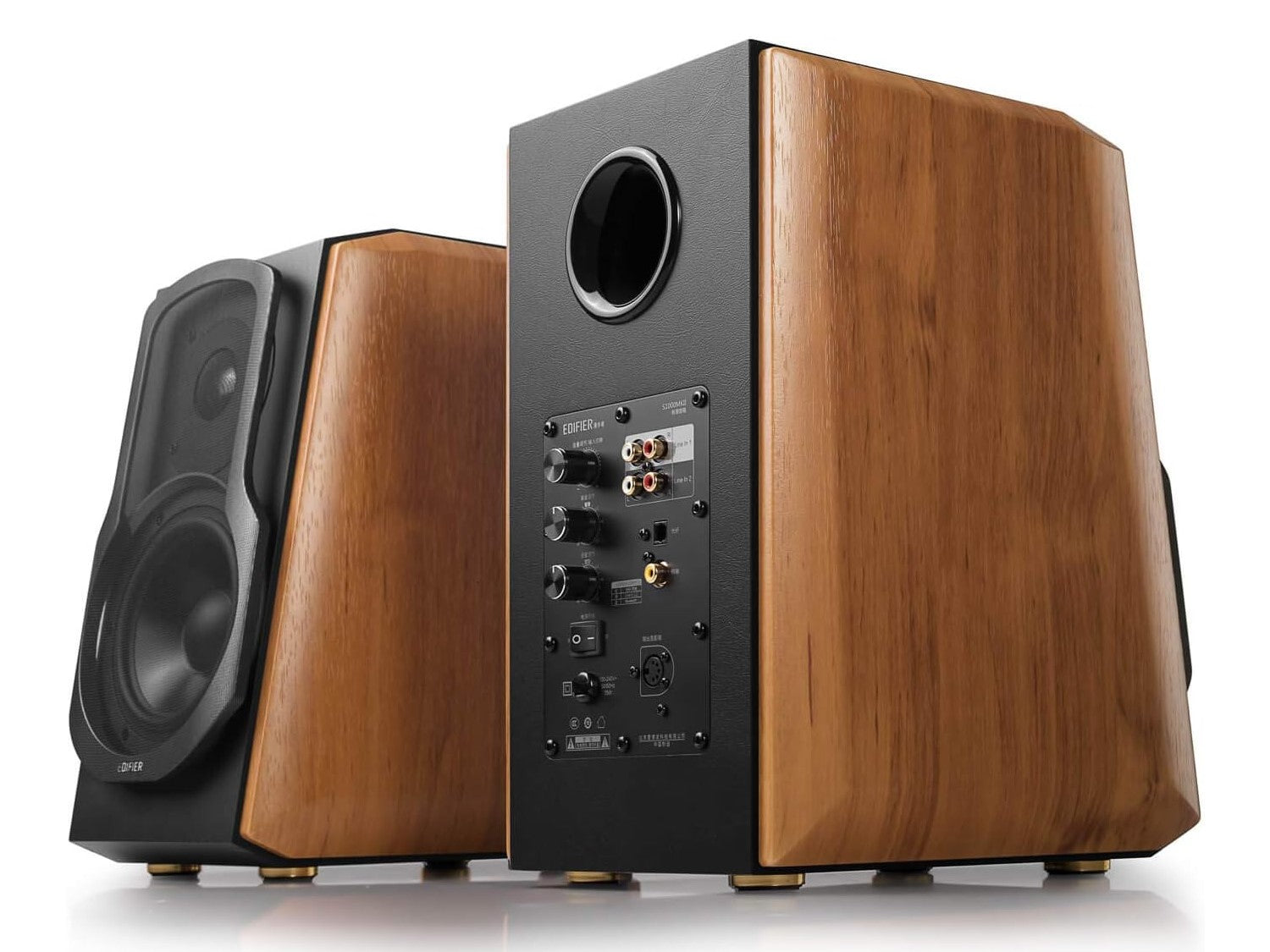 S1000MKII Powered Bookshelf Speakers w/Bluetooth