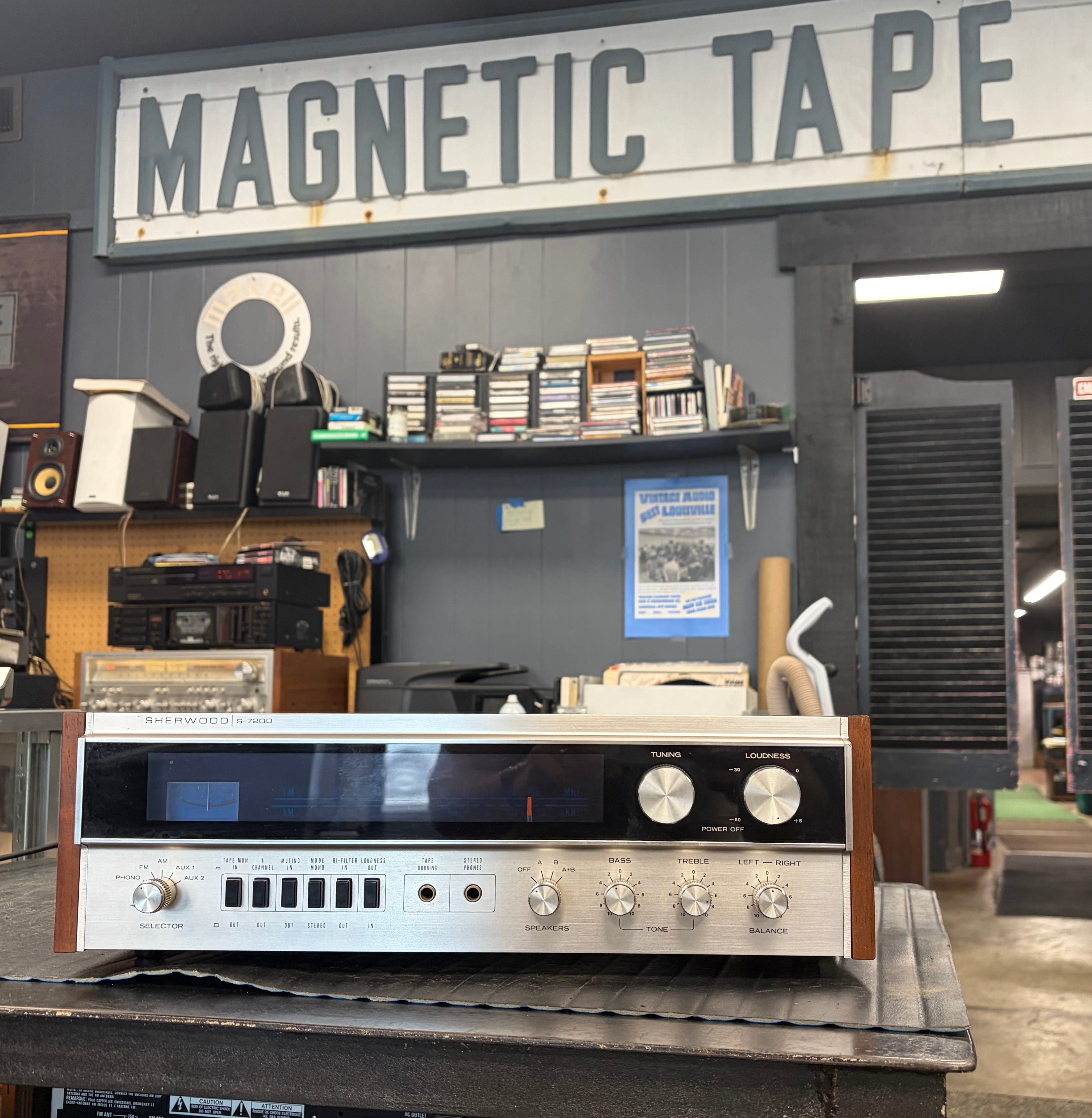 Sherwood S-7200 AM/FM Receiver