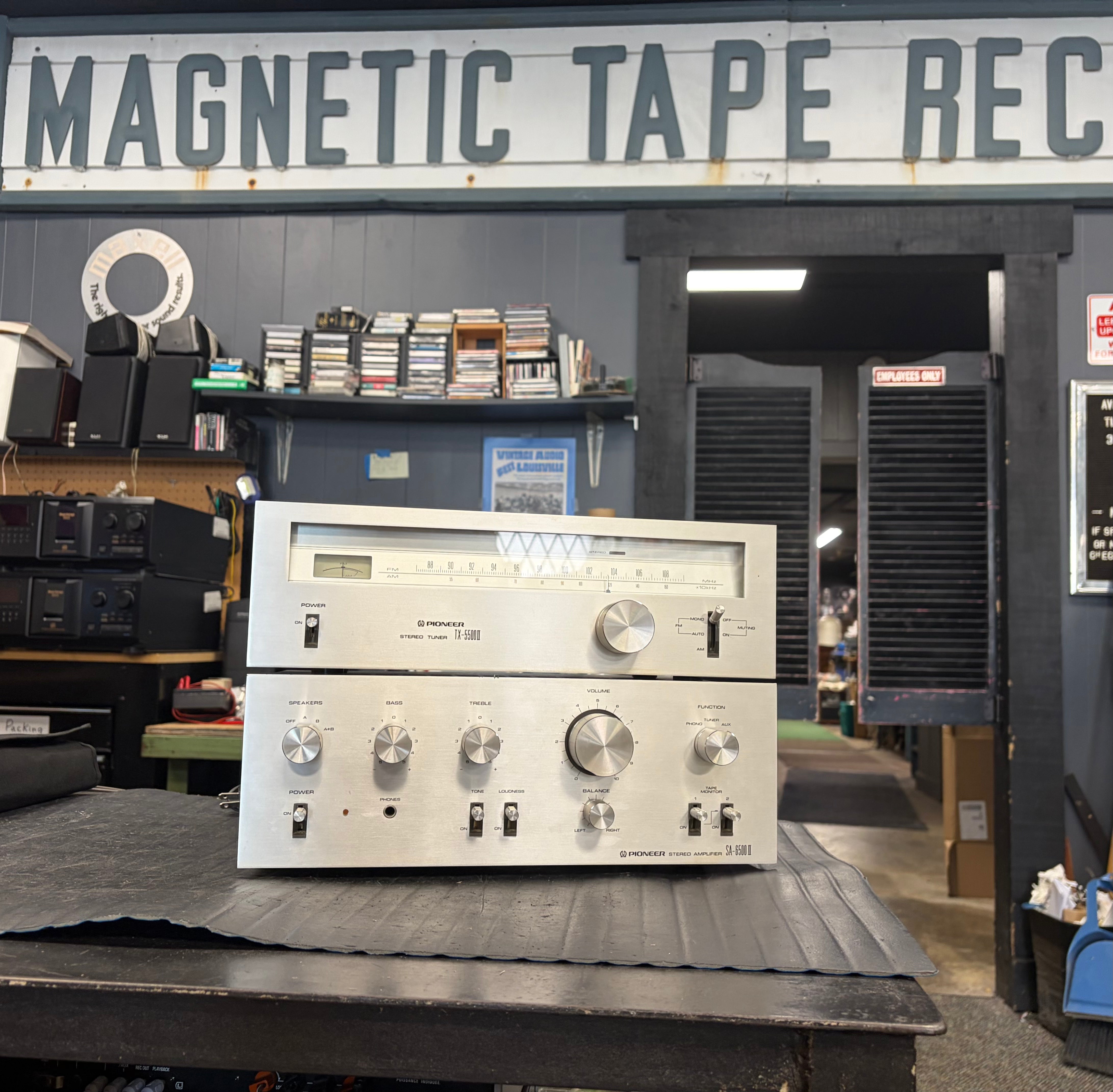 Pioneer SA 6500 MKII Amp and TX 5500 MKII Tuner Set