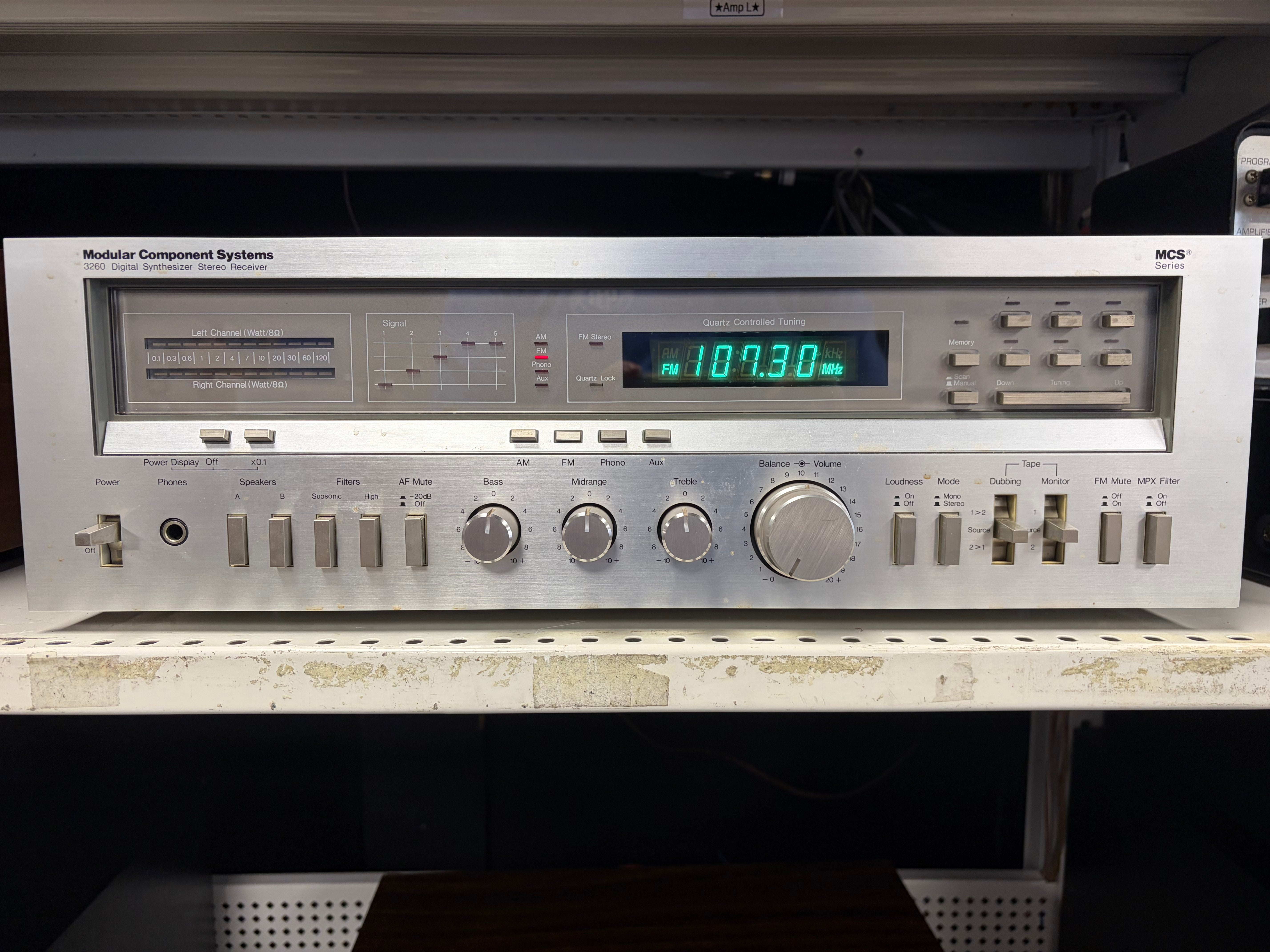 MCS Modular Component Systems 3260 Receiver