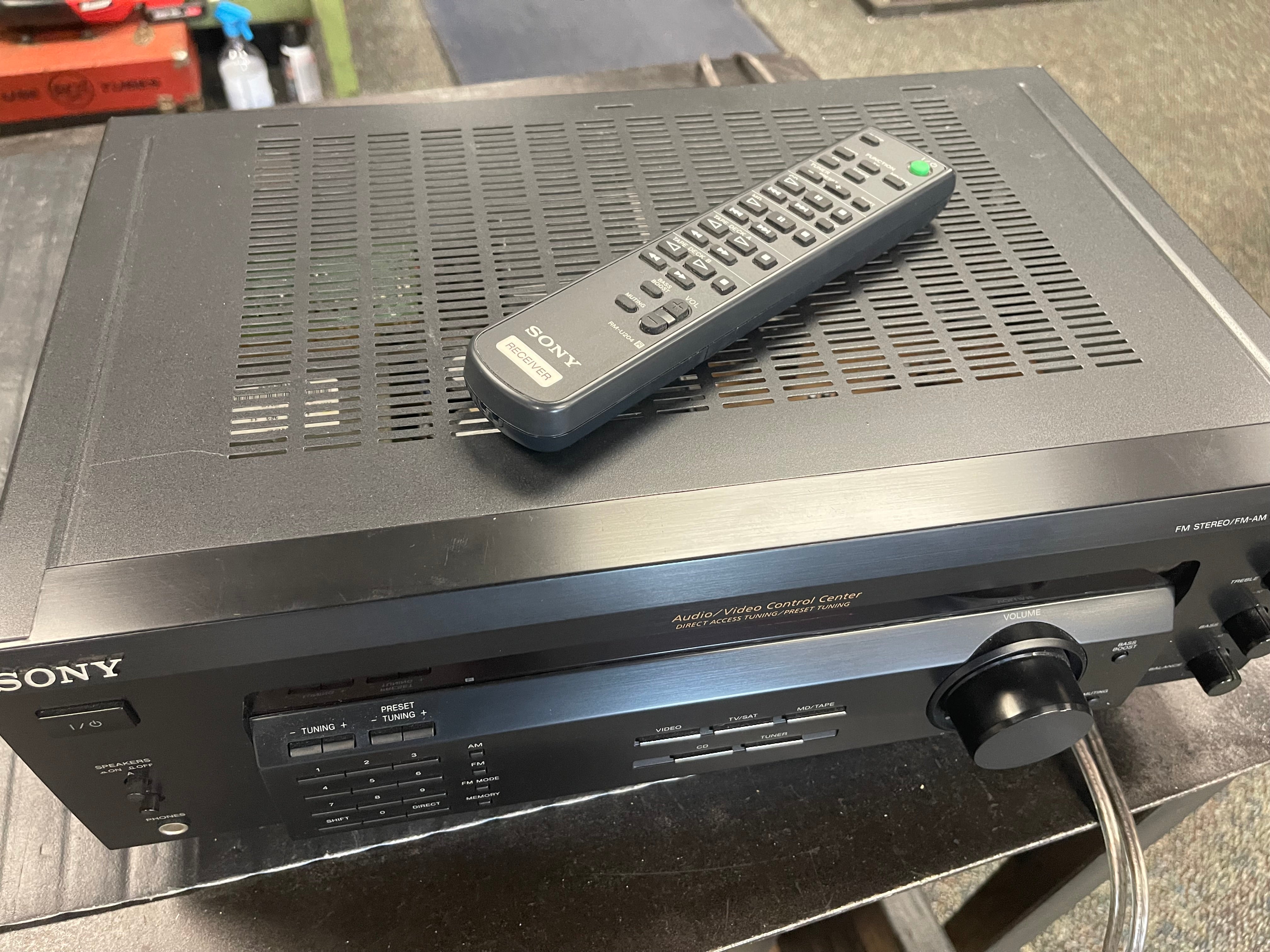 Sony STR DE135 Receiver With Remote