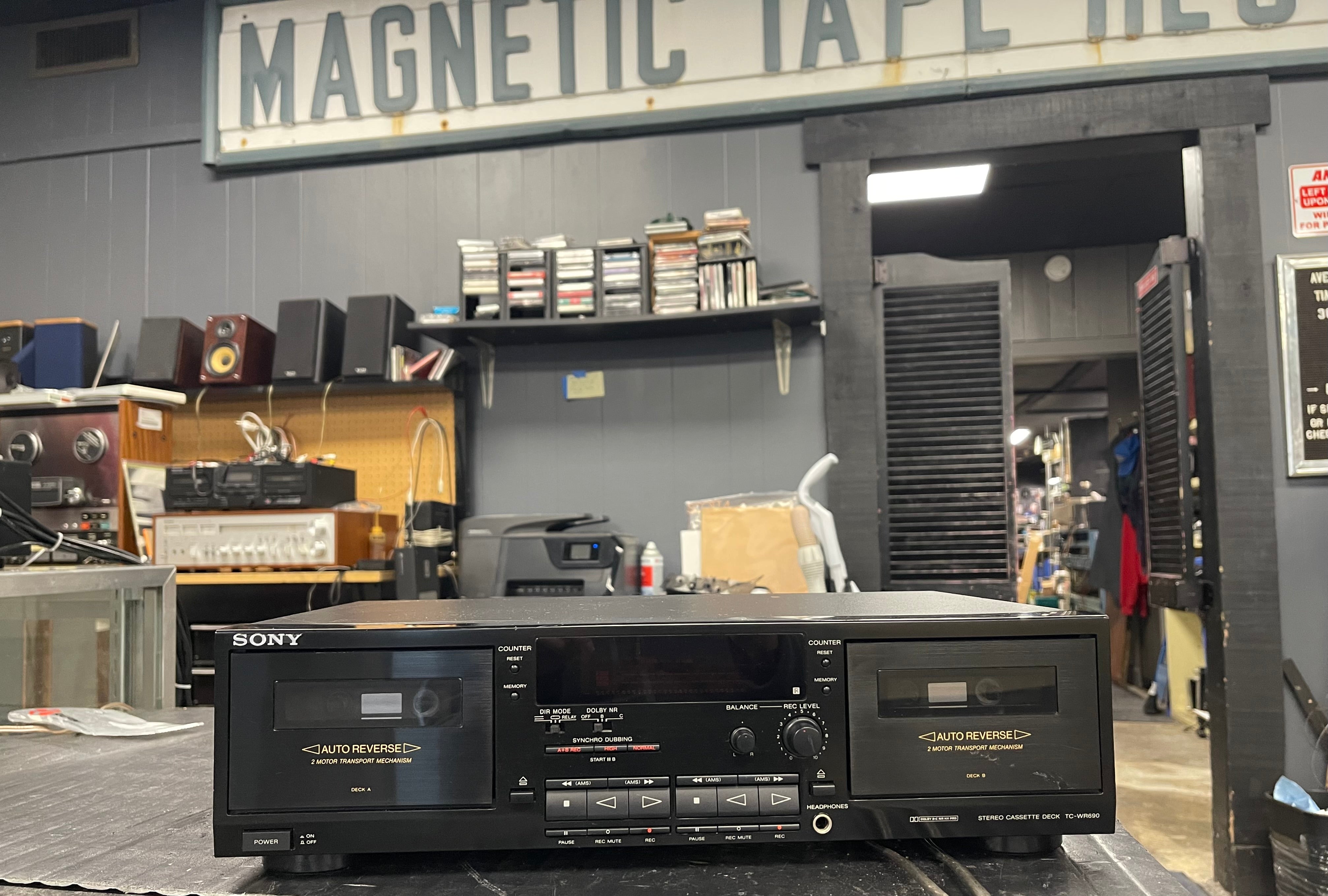 Sony TC-WR690 Cassette Deck