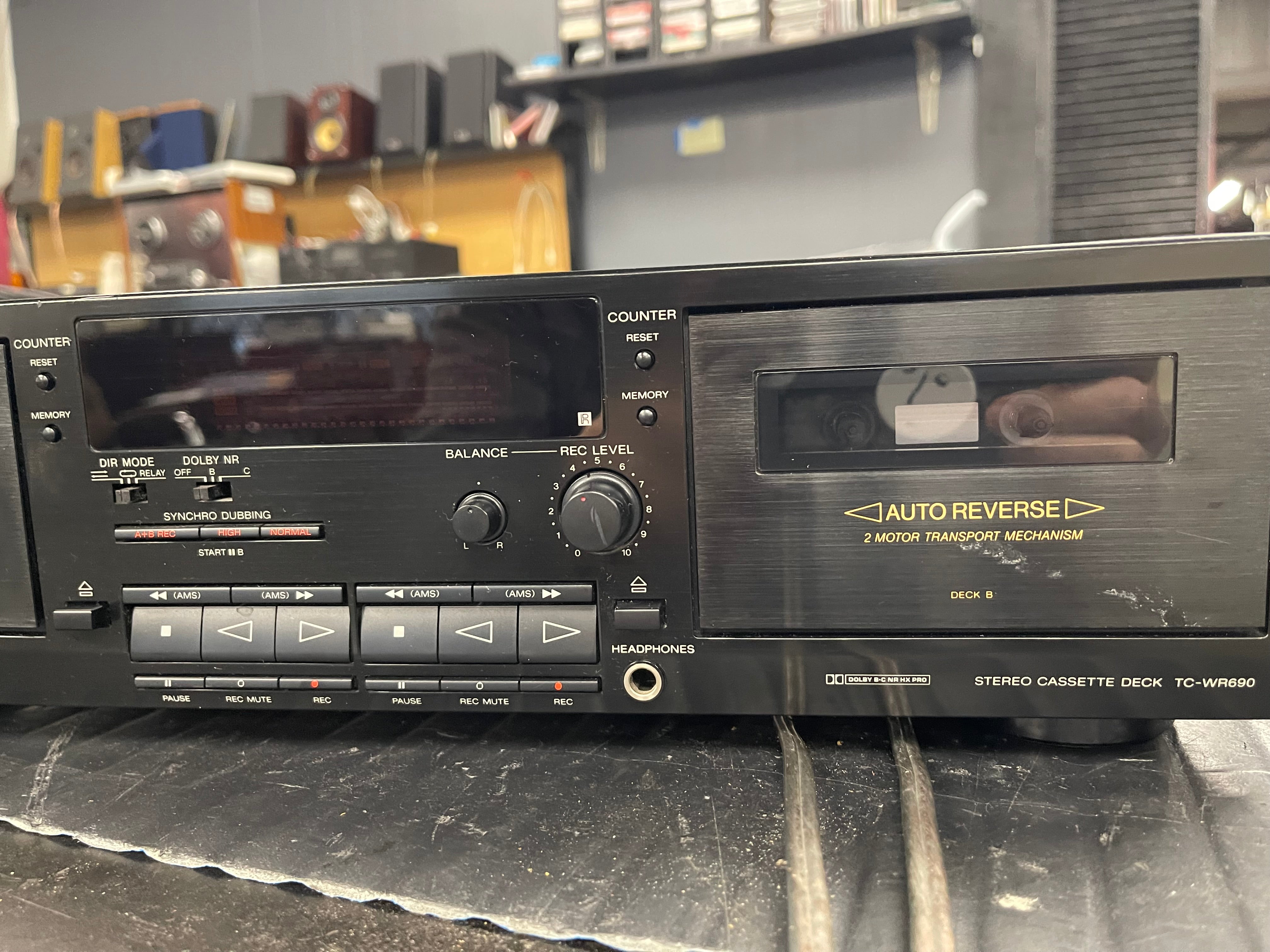 Sony TC-WR690 Cassette Deck