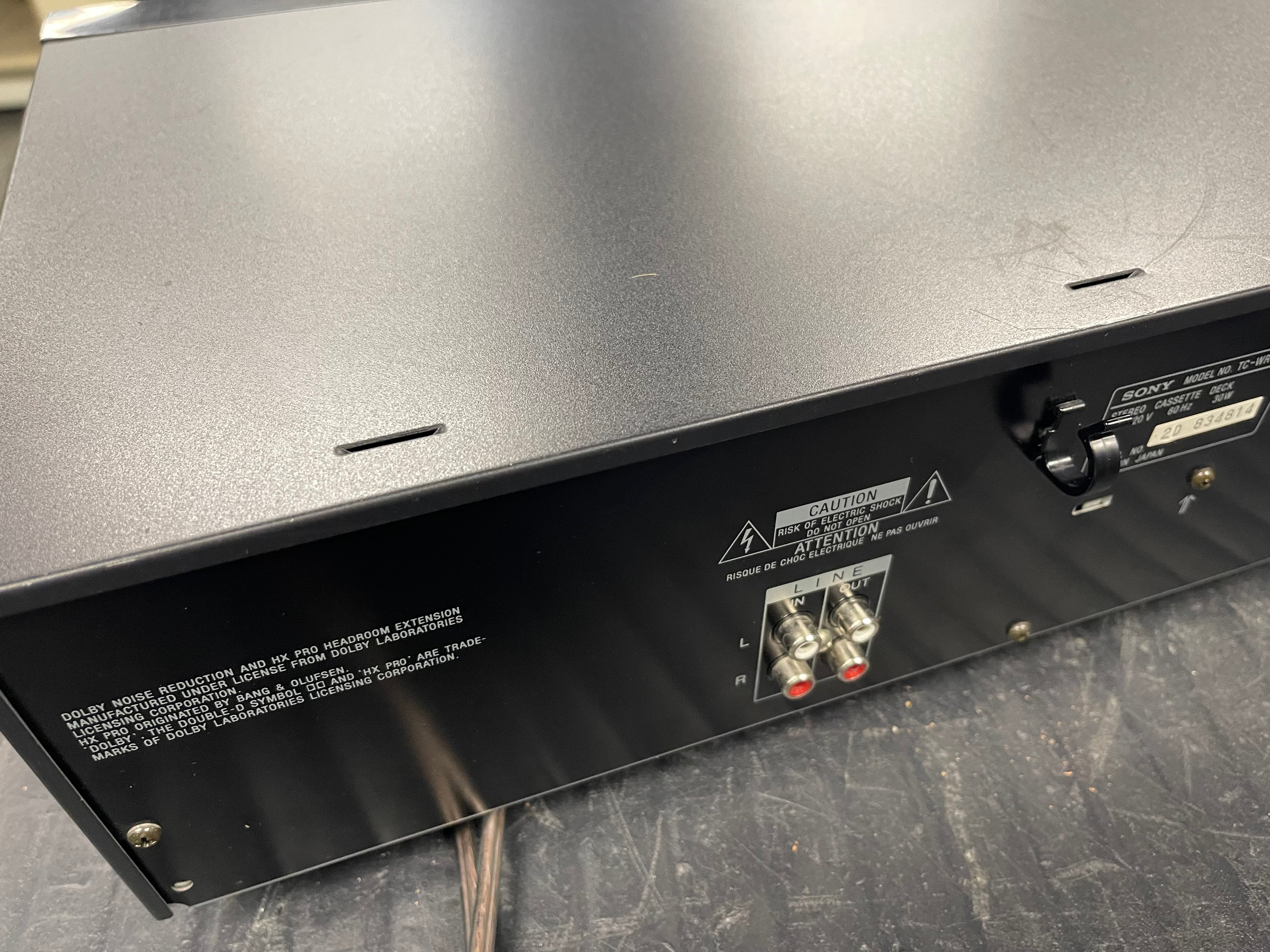 Sony TC-WR690 Cassette Deck