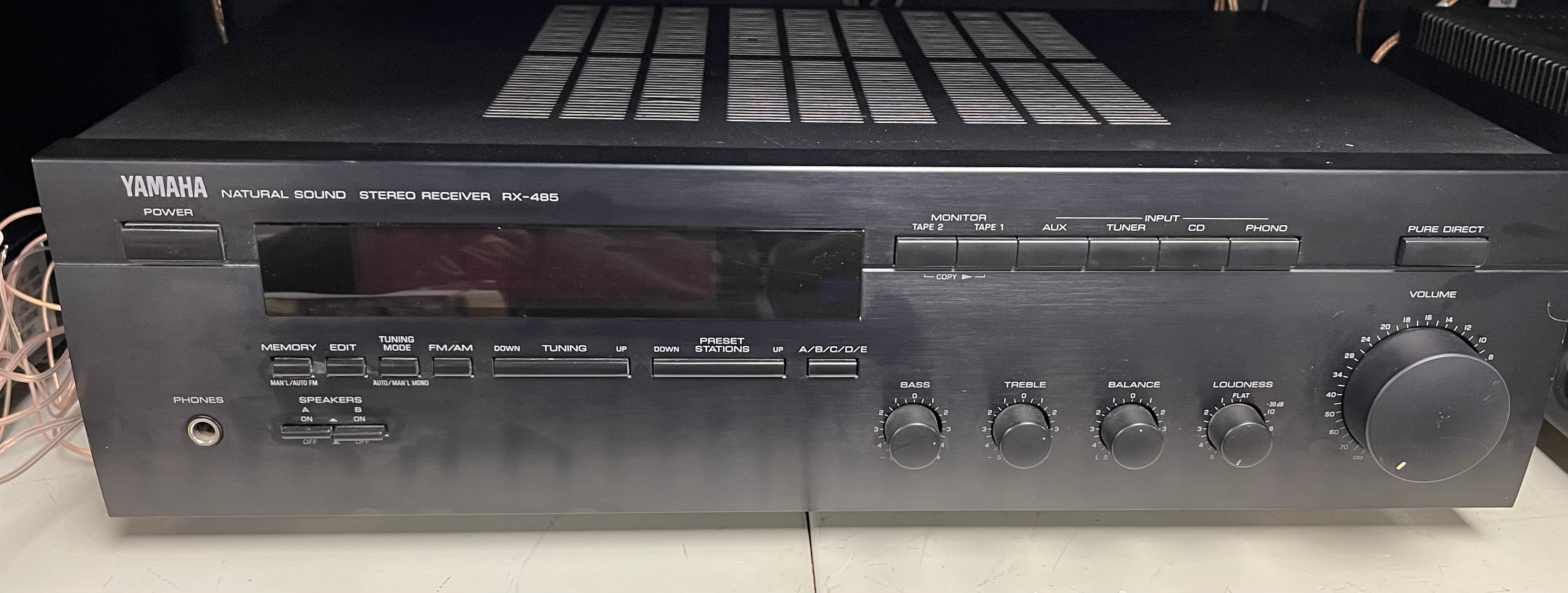 Yamaha RX-485 Stereo Receiver