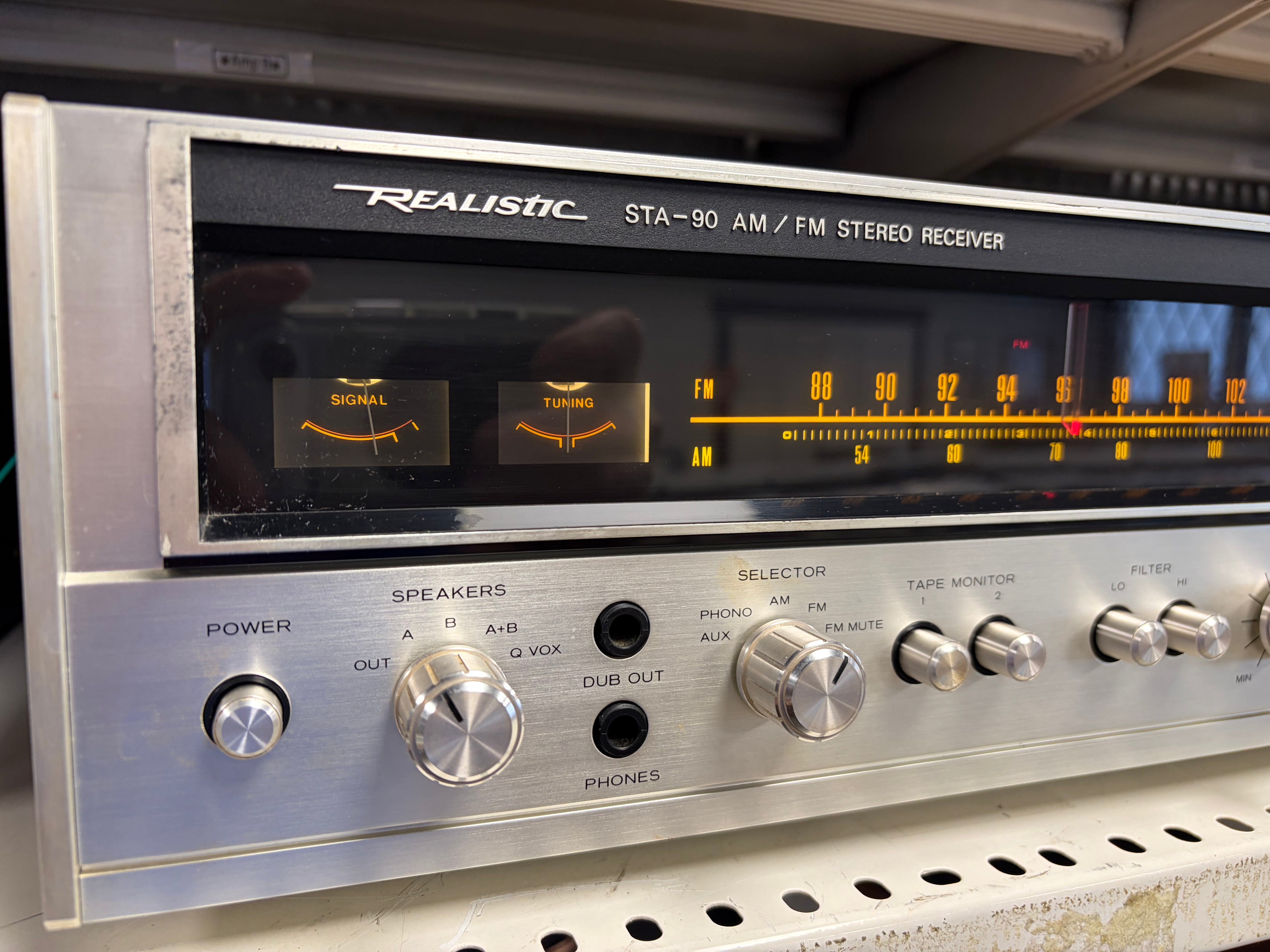 Realistic STA-90 AM/FM Stereo Receiver