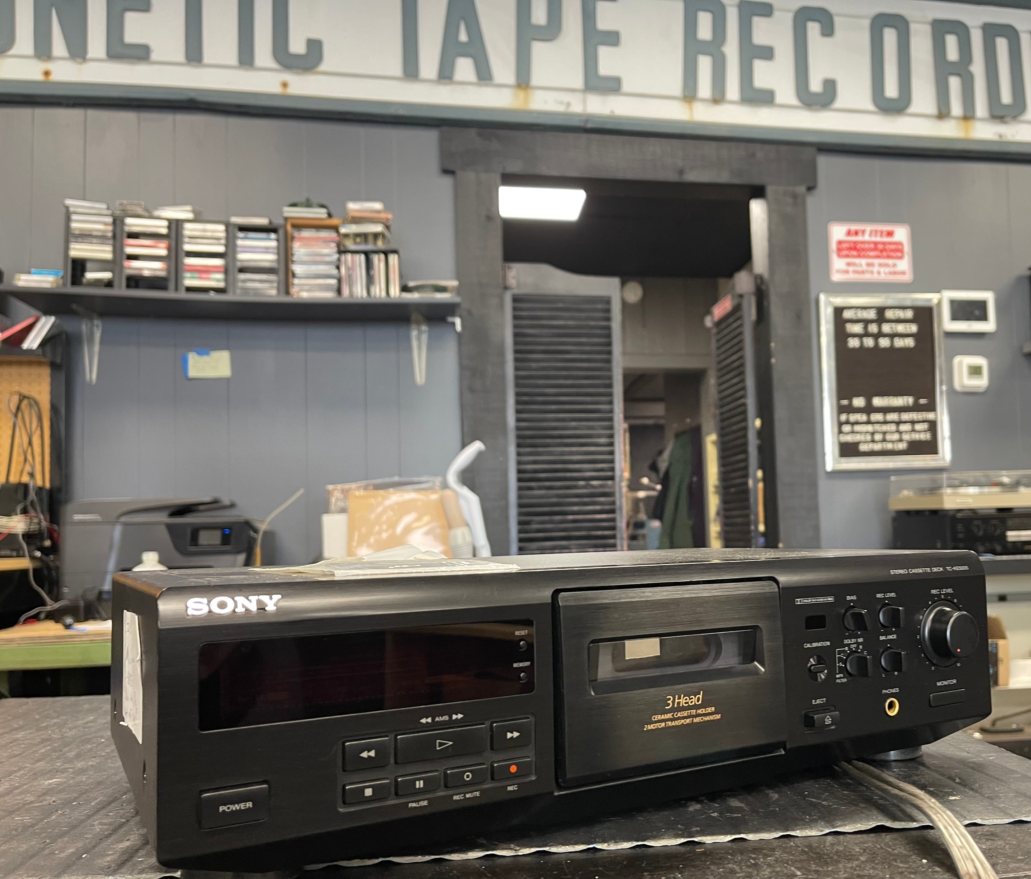 Sony TC-KE500S 3 Head Cassette Recorder/Player