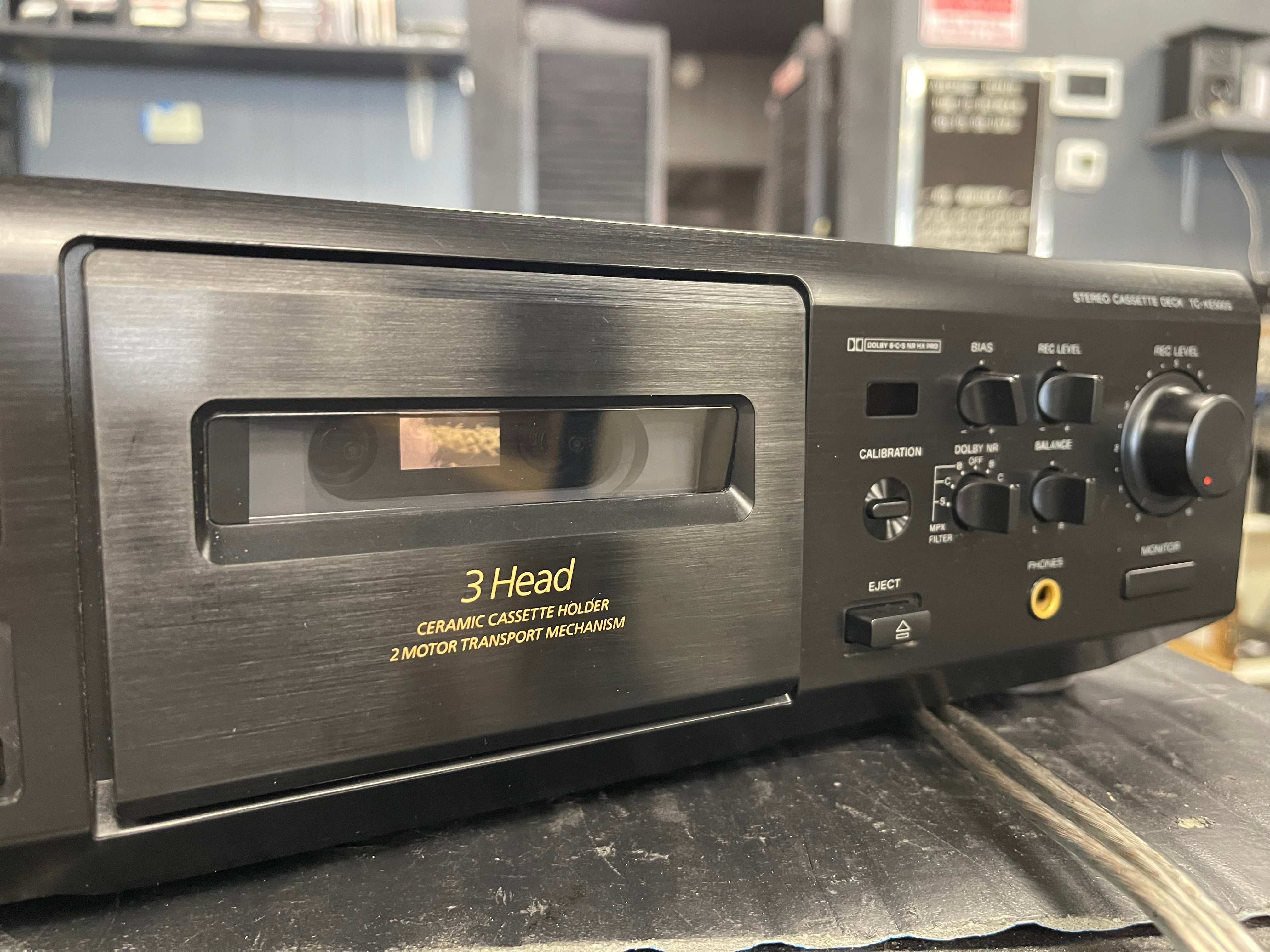 Sony TC-KE500S 3 Head Cassette Recorder/Player