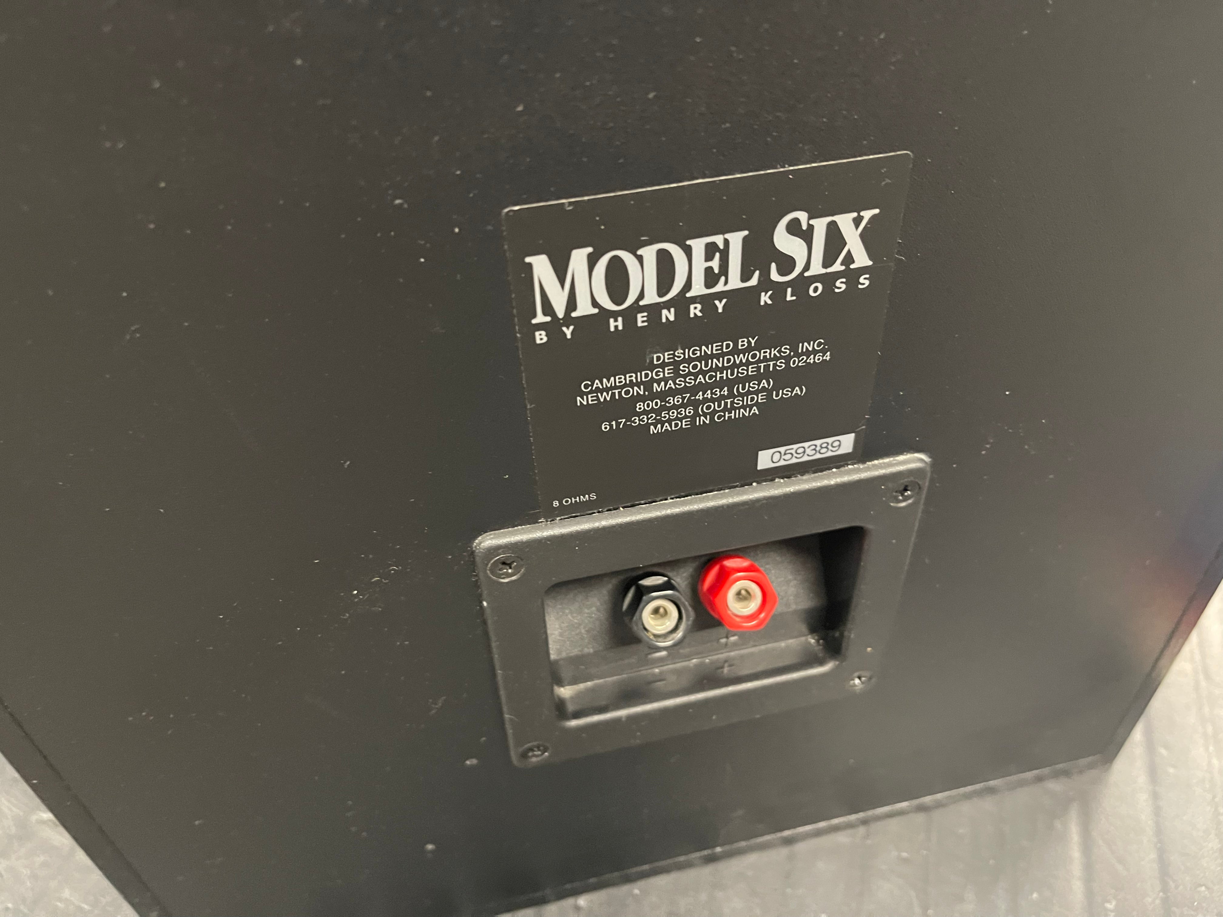 Cambridge Model Six Speakers