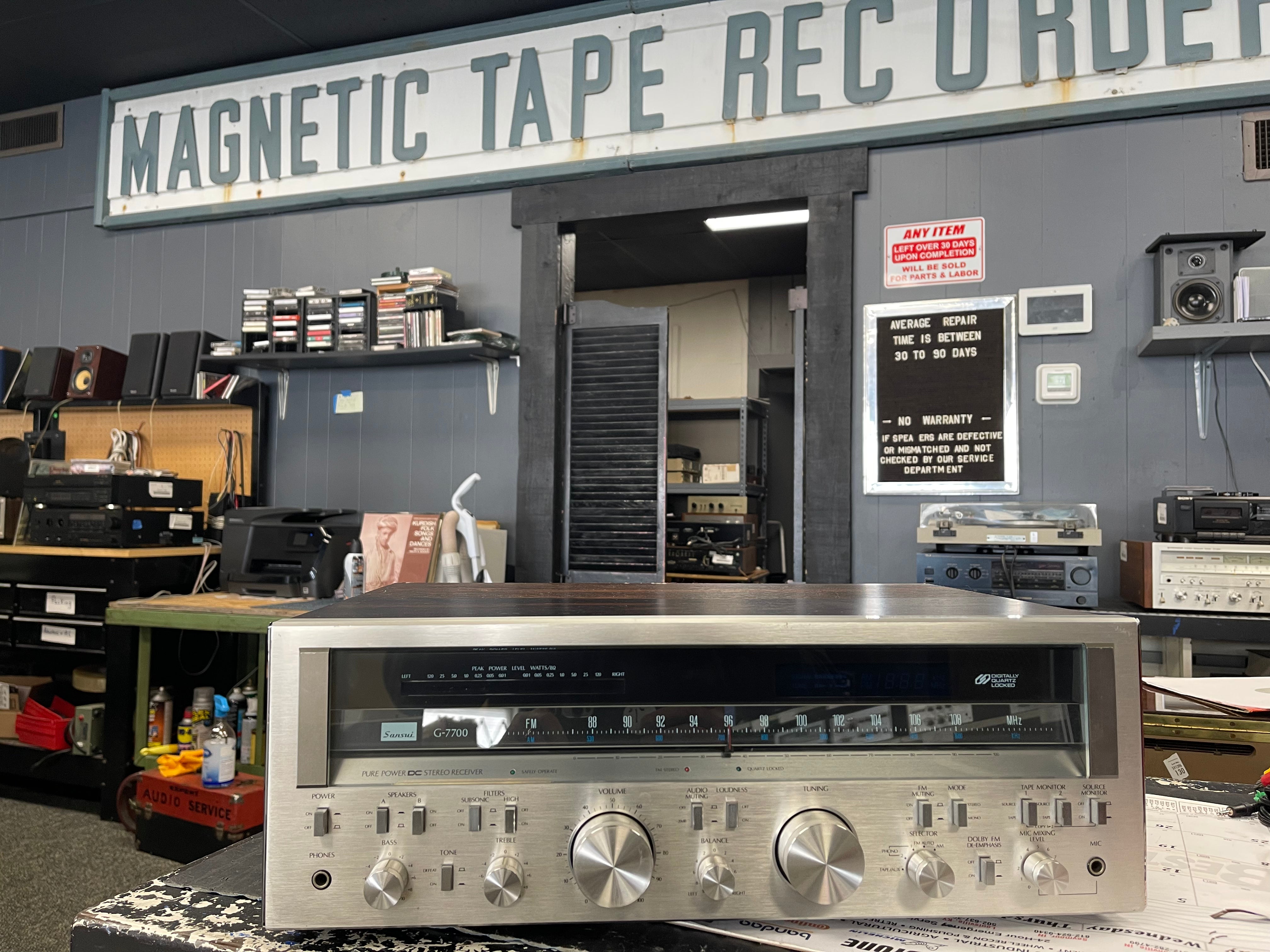 Sansui G-7700 Stereo Receiver