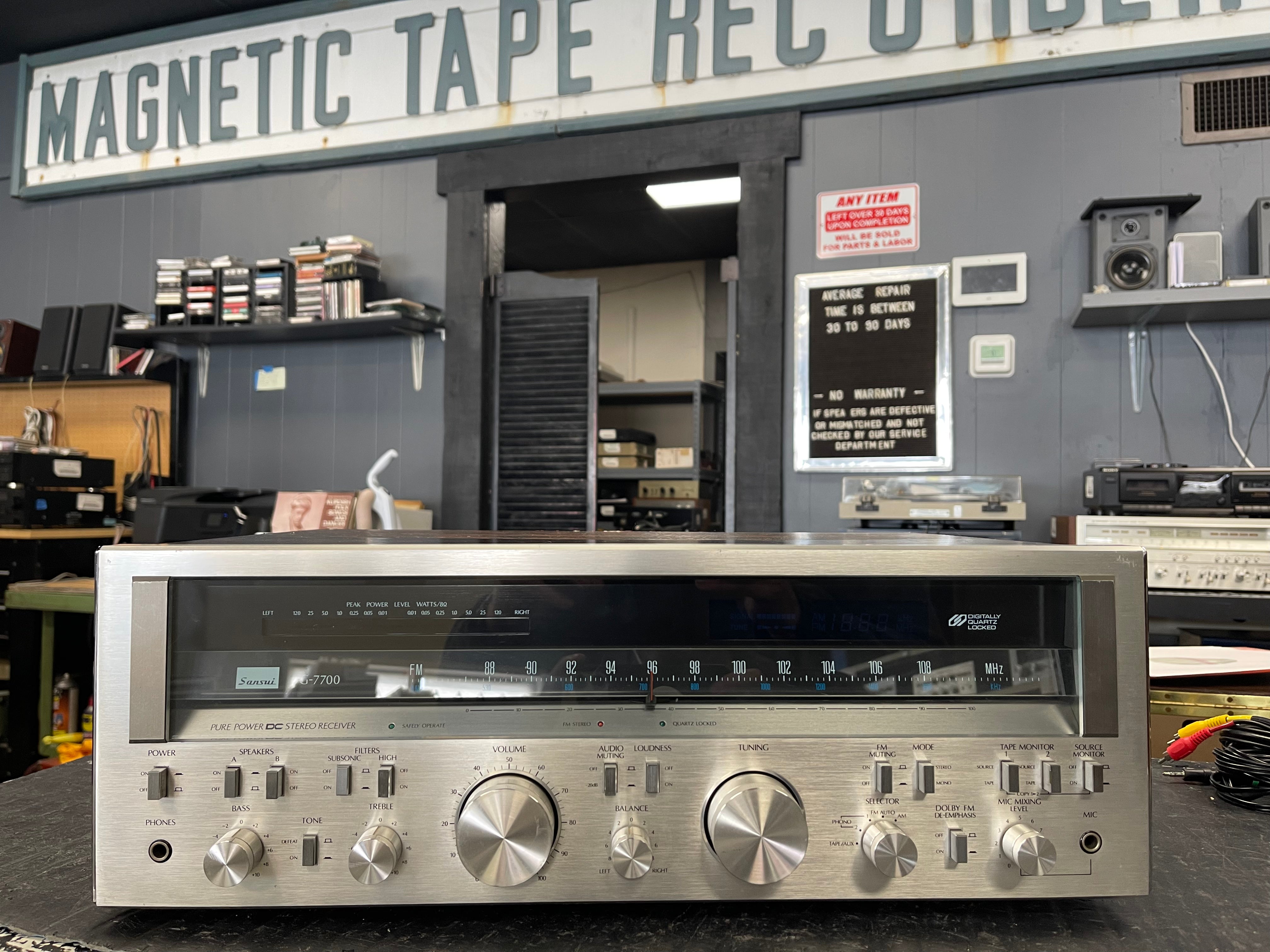 Sansui G-7700 Stereo Receiver