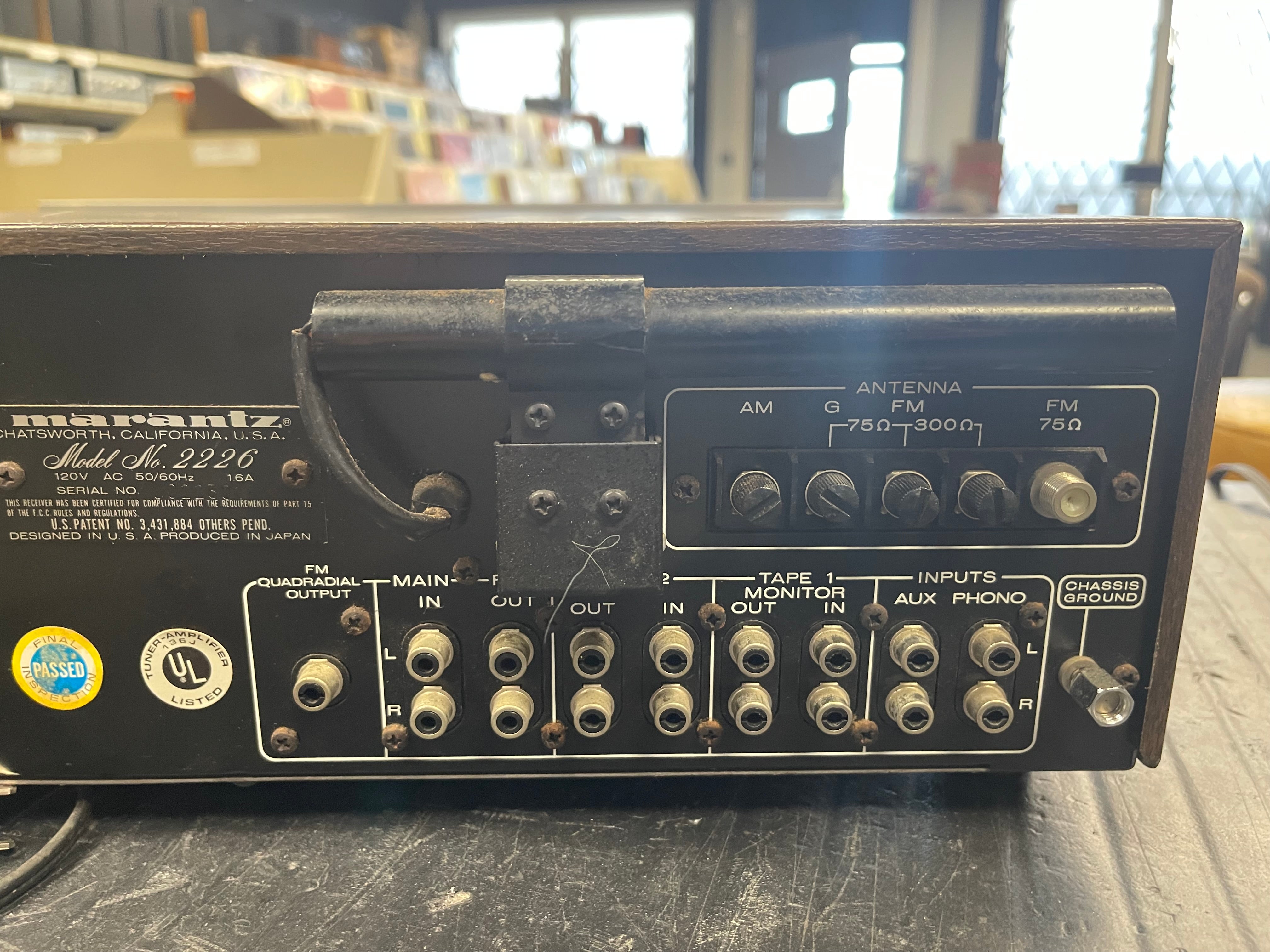 Marantz 2226 Stereophonic Receiver