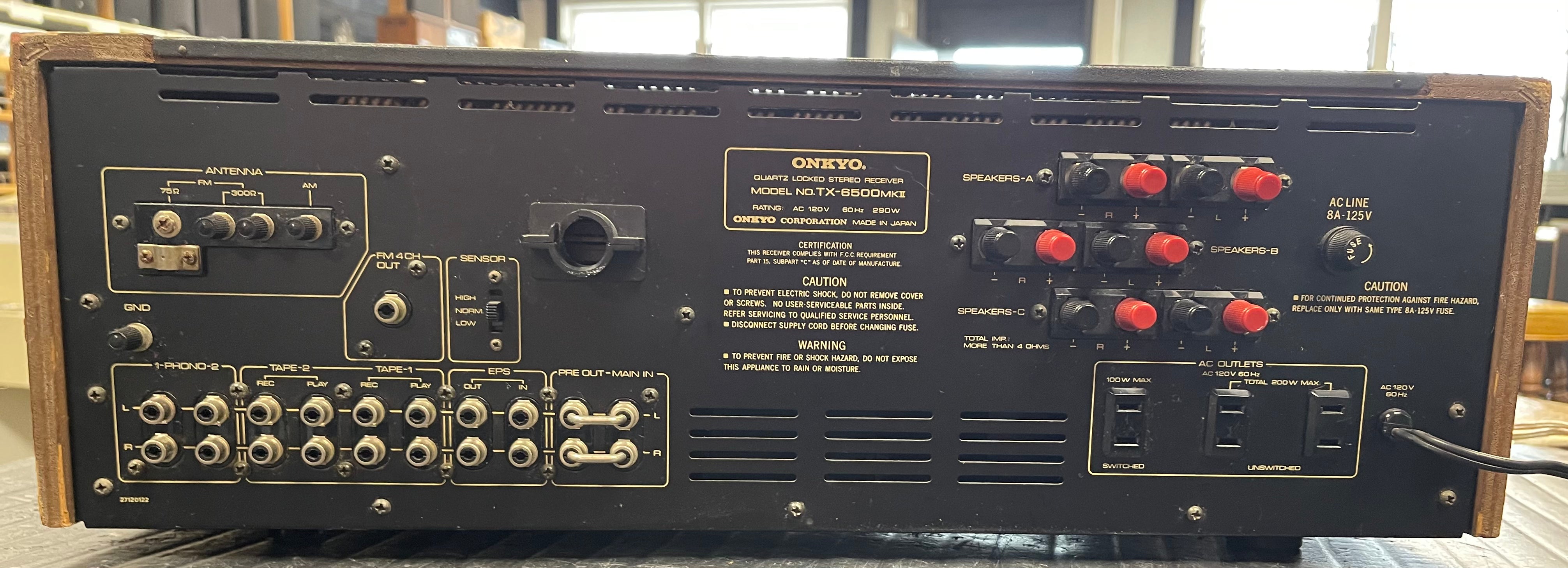 Onkyo TX-6500 MKII
