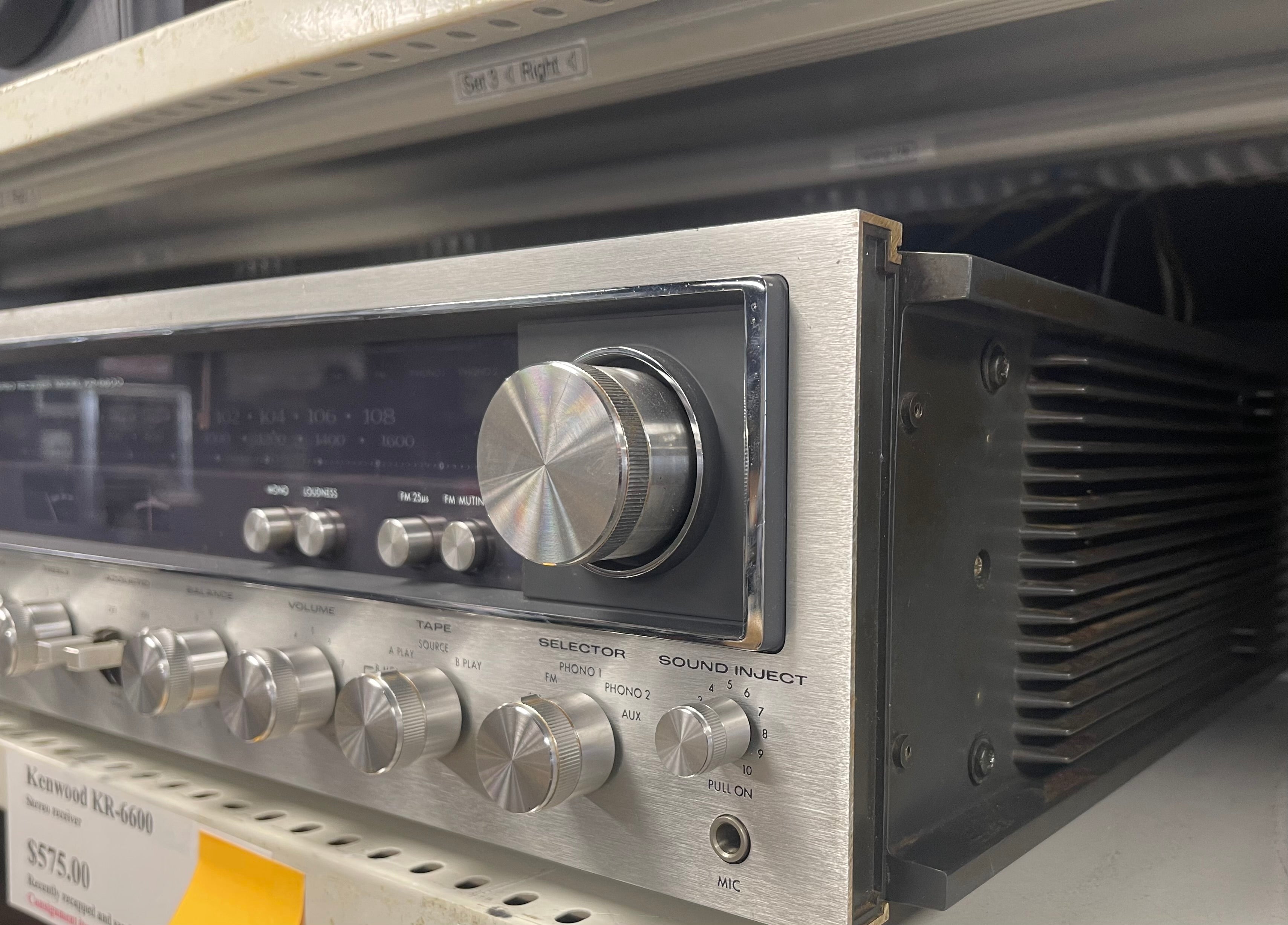 Kenwood KR-6600 Stereo Receiver