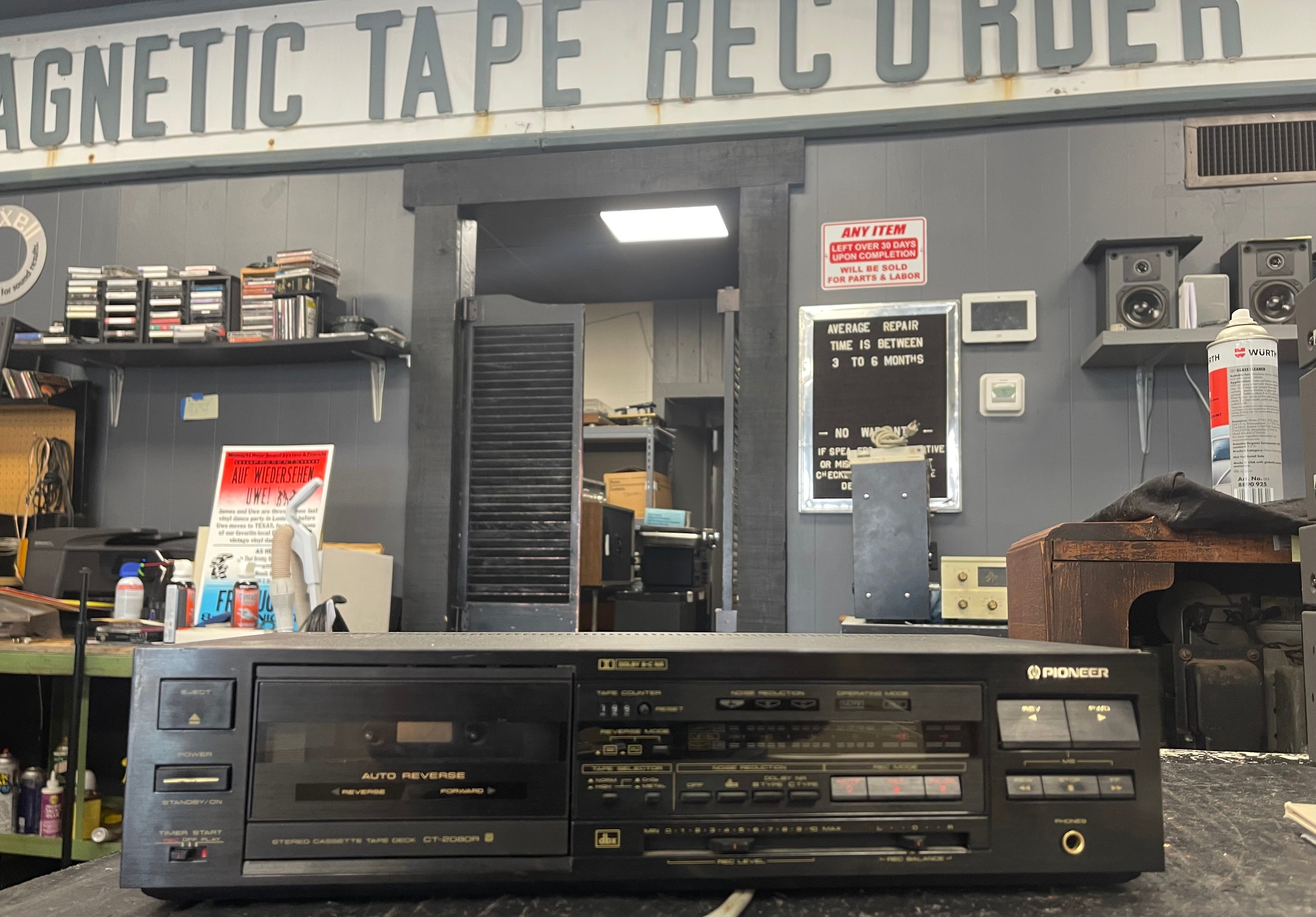 Pioneer CT-2080R Cassette Player