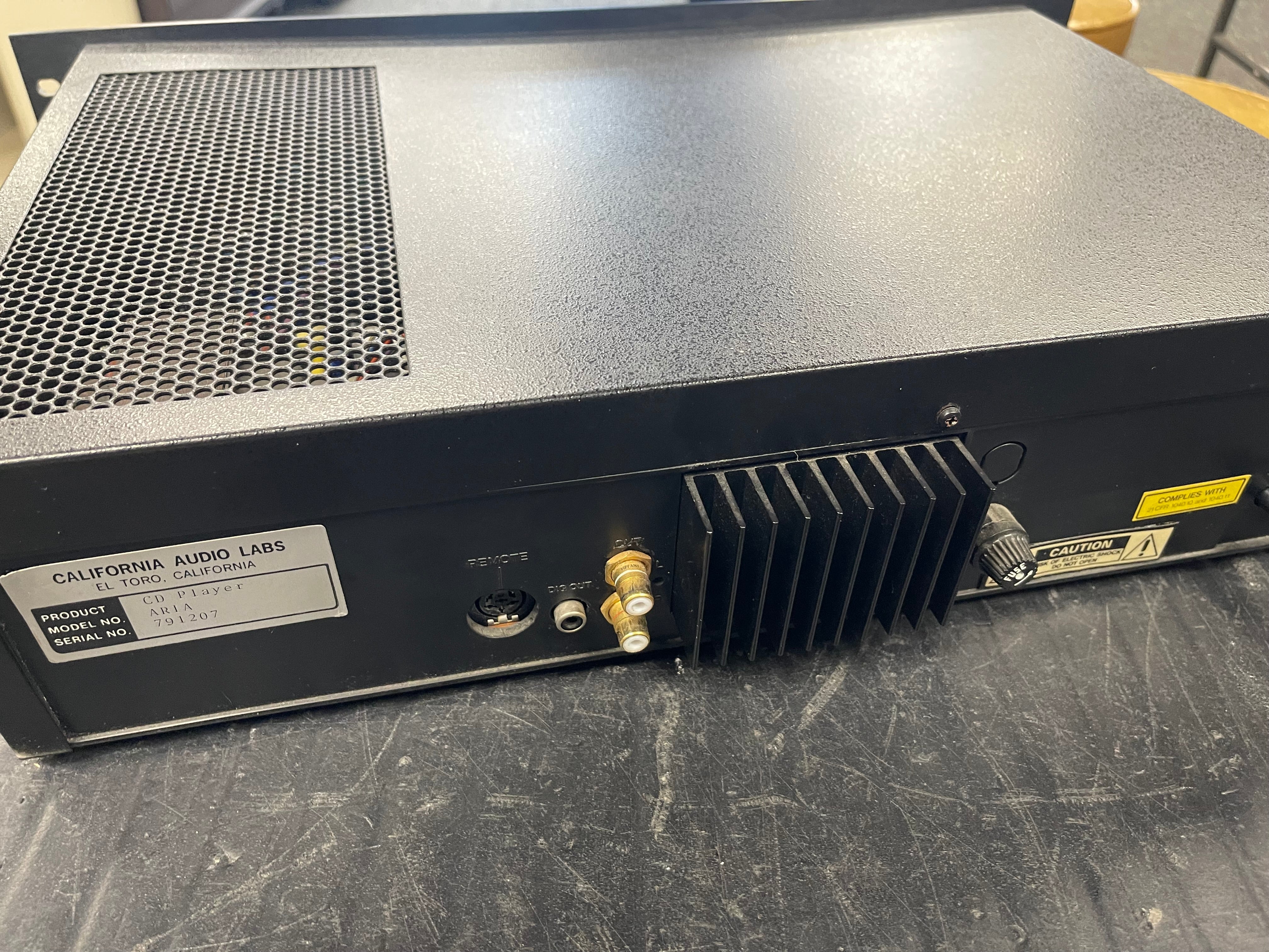 California Audio Labs Aria CD Player