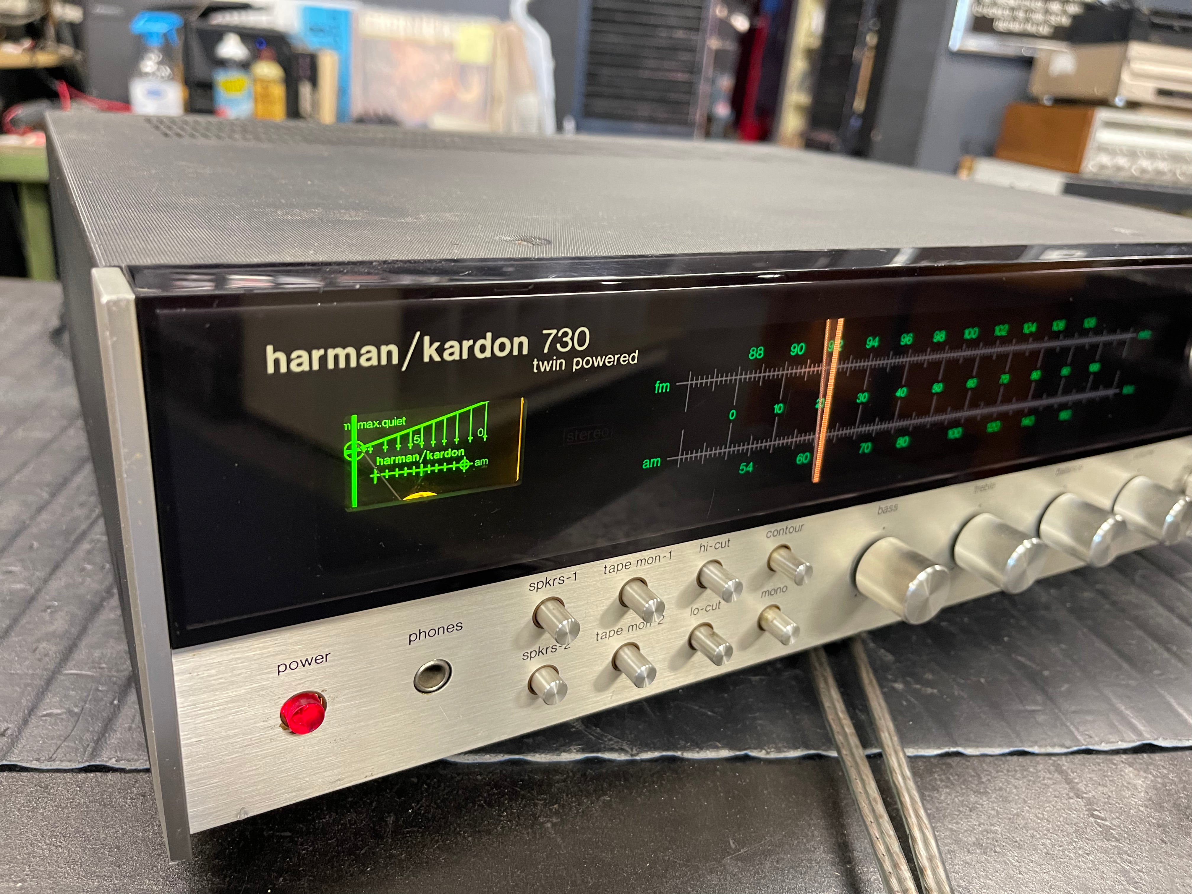 Harman Kardon 730 Twin Powered Stereo Receiver