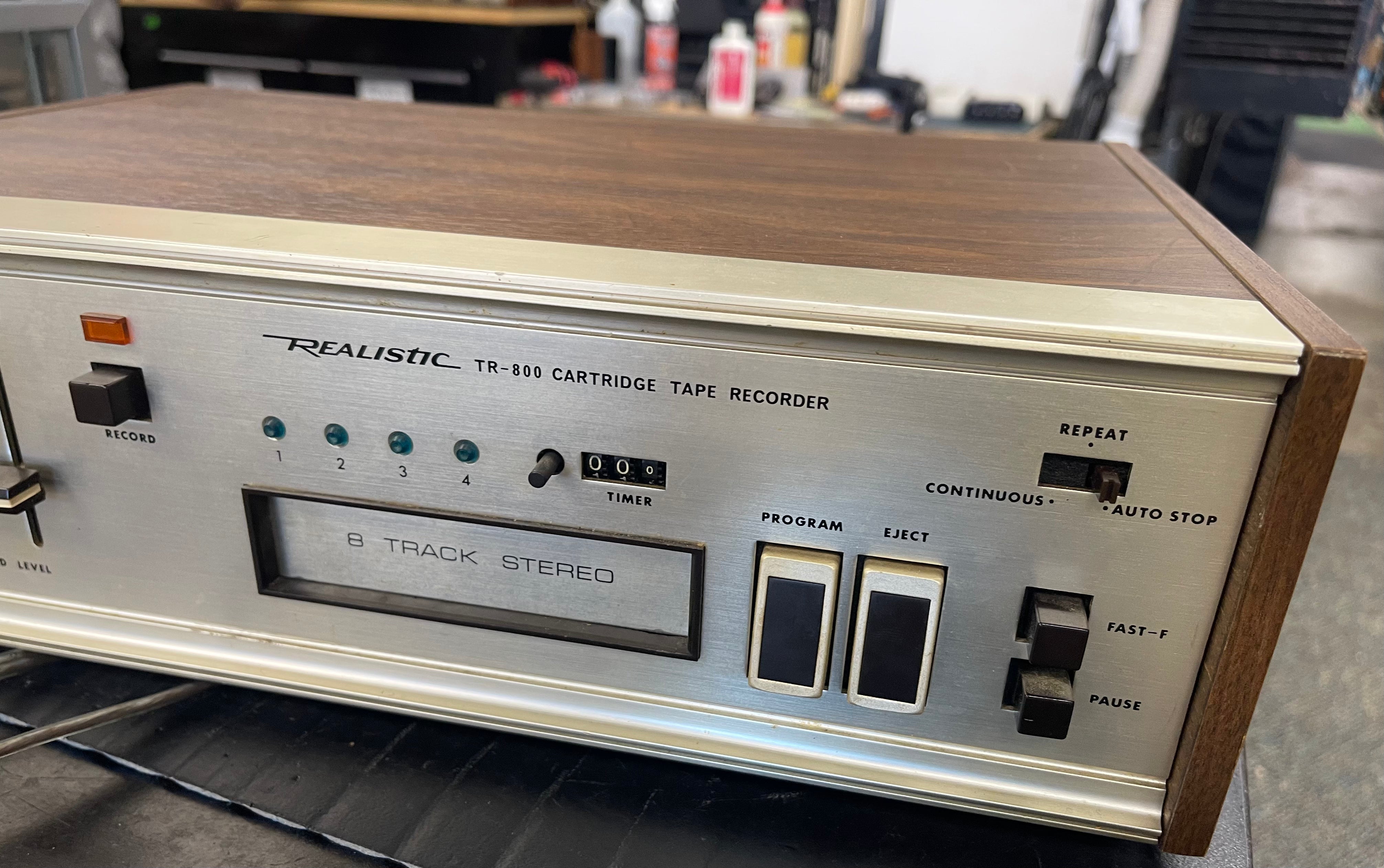 Realistic TR-800 8 Track Player/Recorder
