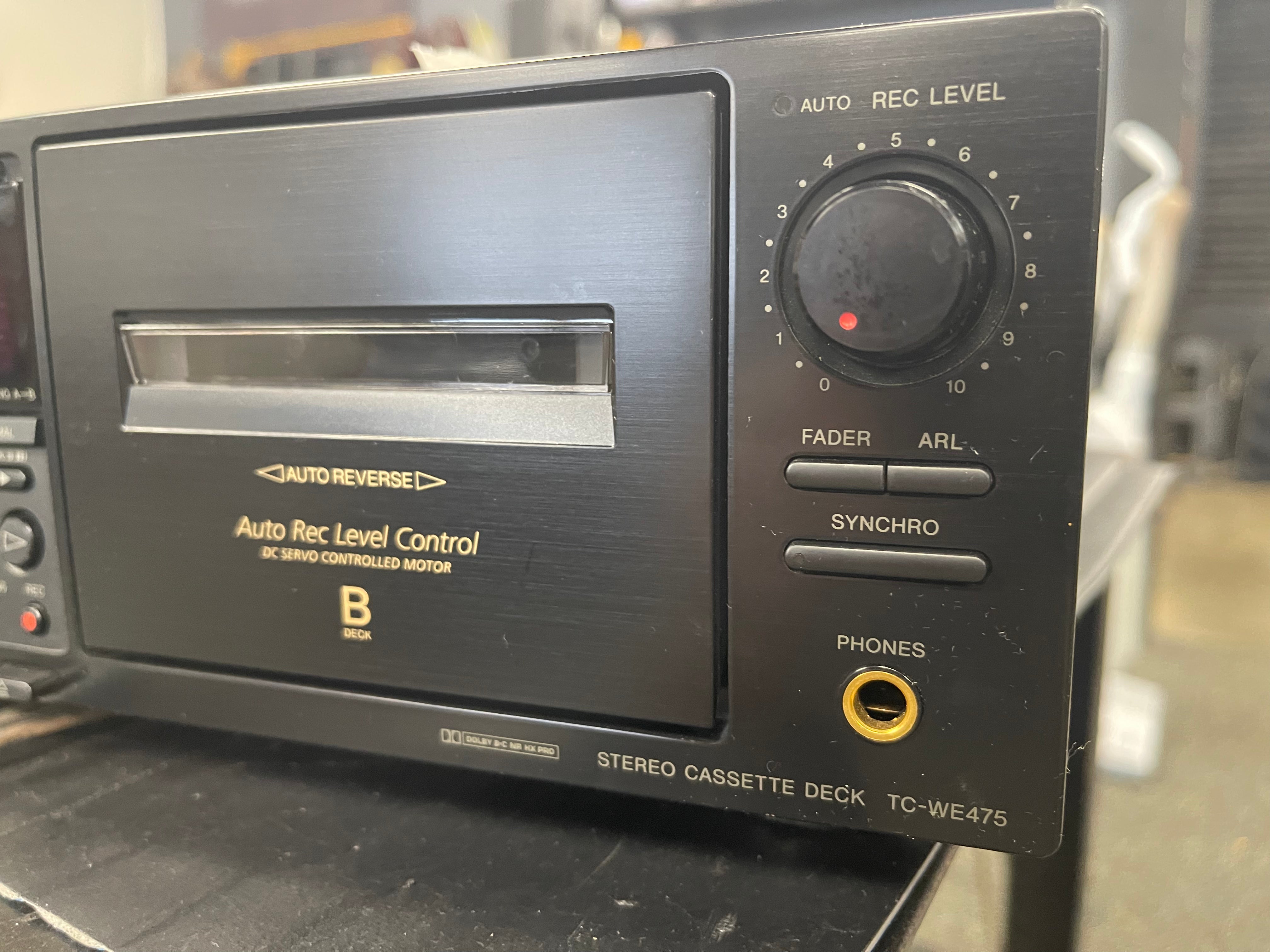 Sony TC-WE475 Cassette Player/Recorder