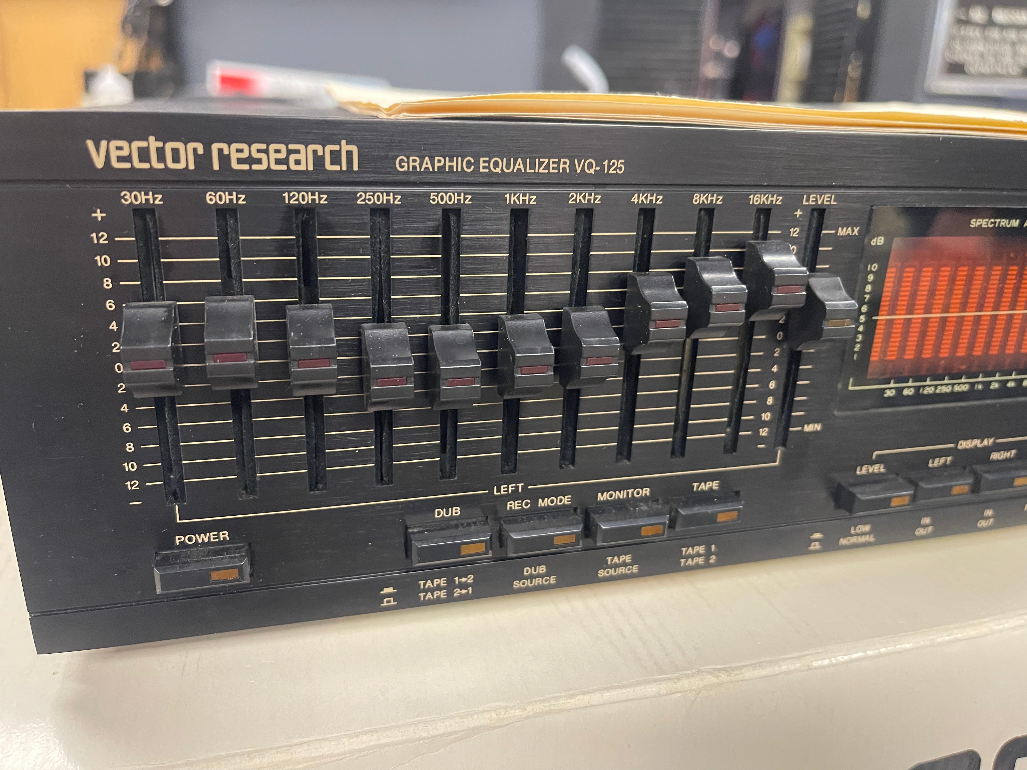Vector Research VQ-125 Graphic 10 Band EQ