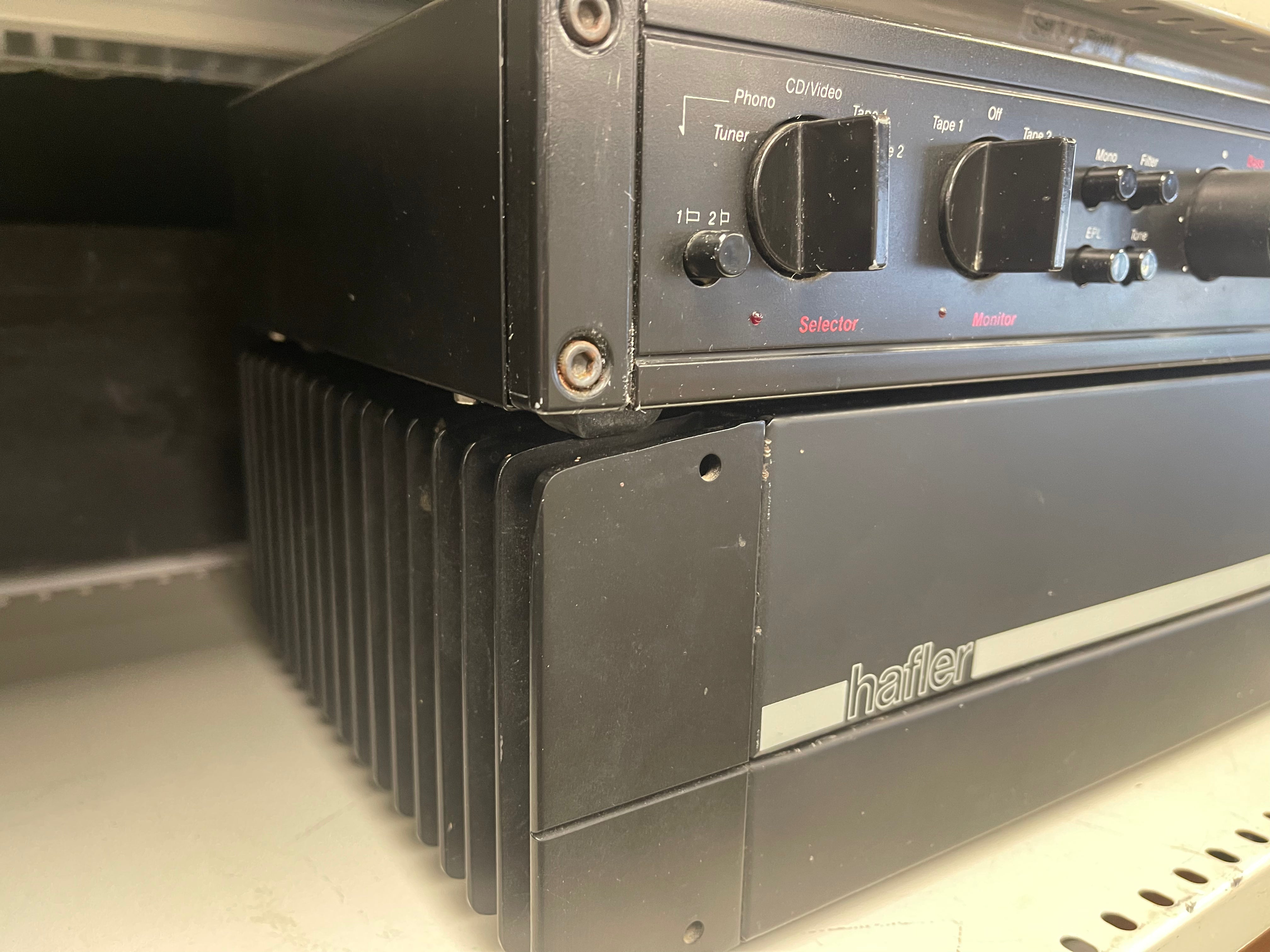 HAFLER XL 280 AMP/110 PREAMP SET