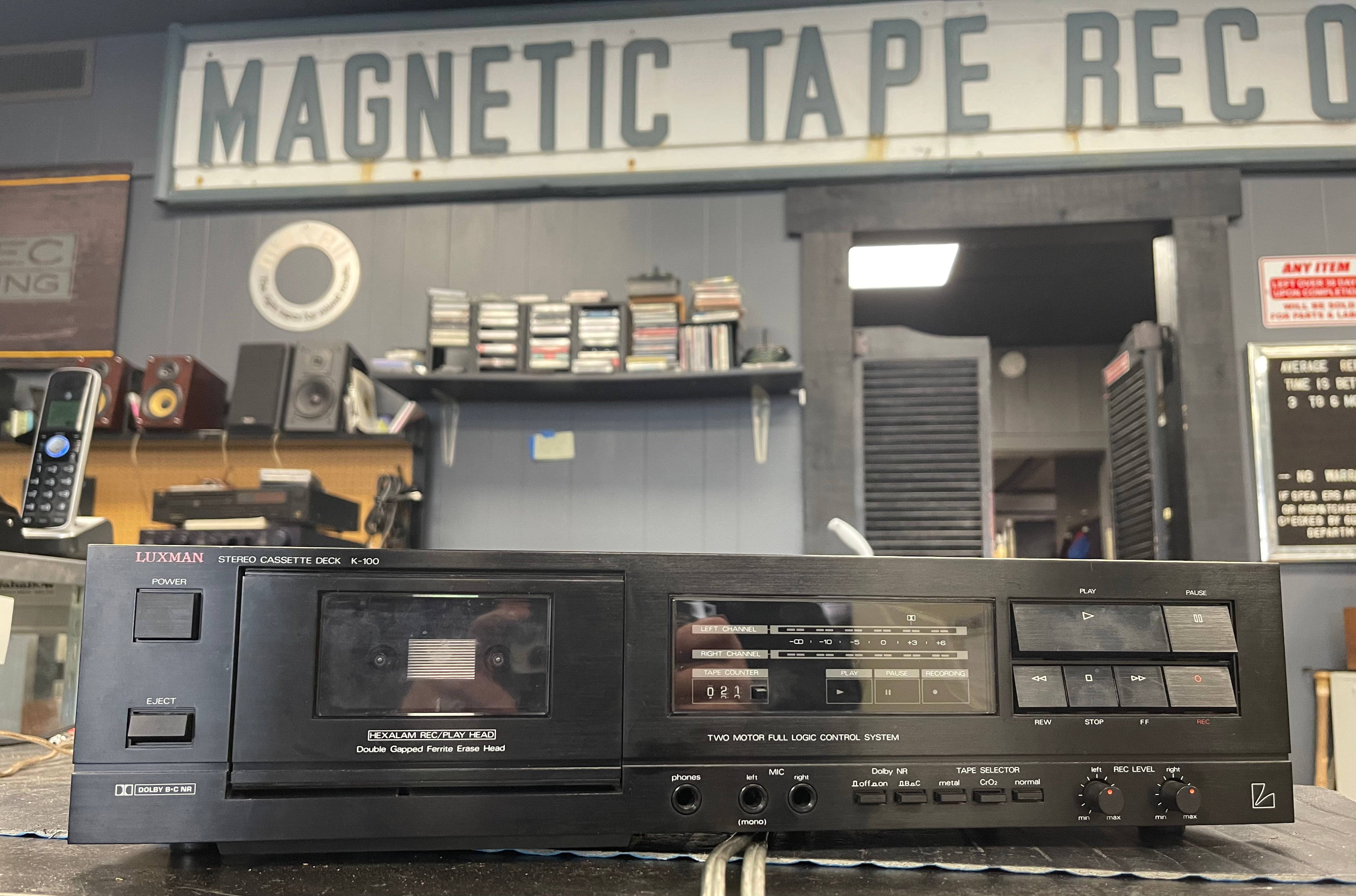 Luxman K-600 Cassette Tape Deck