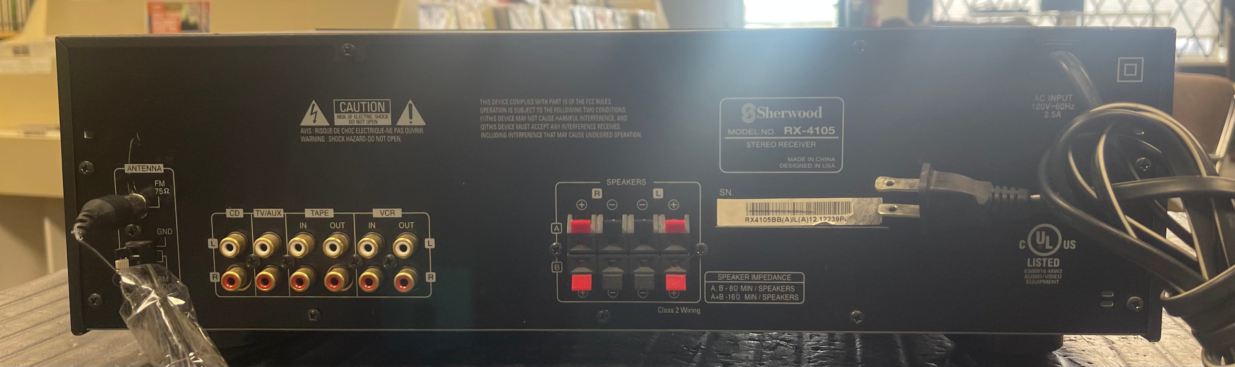 Sherwood RX4105 Receiver