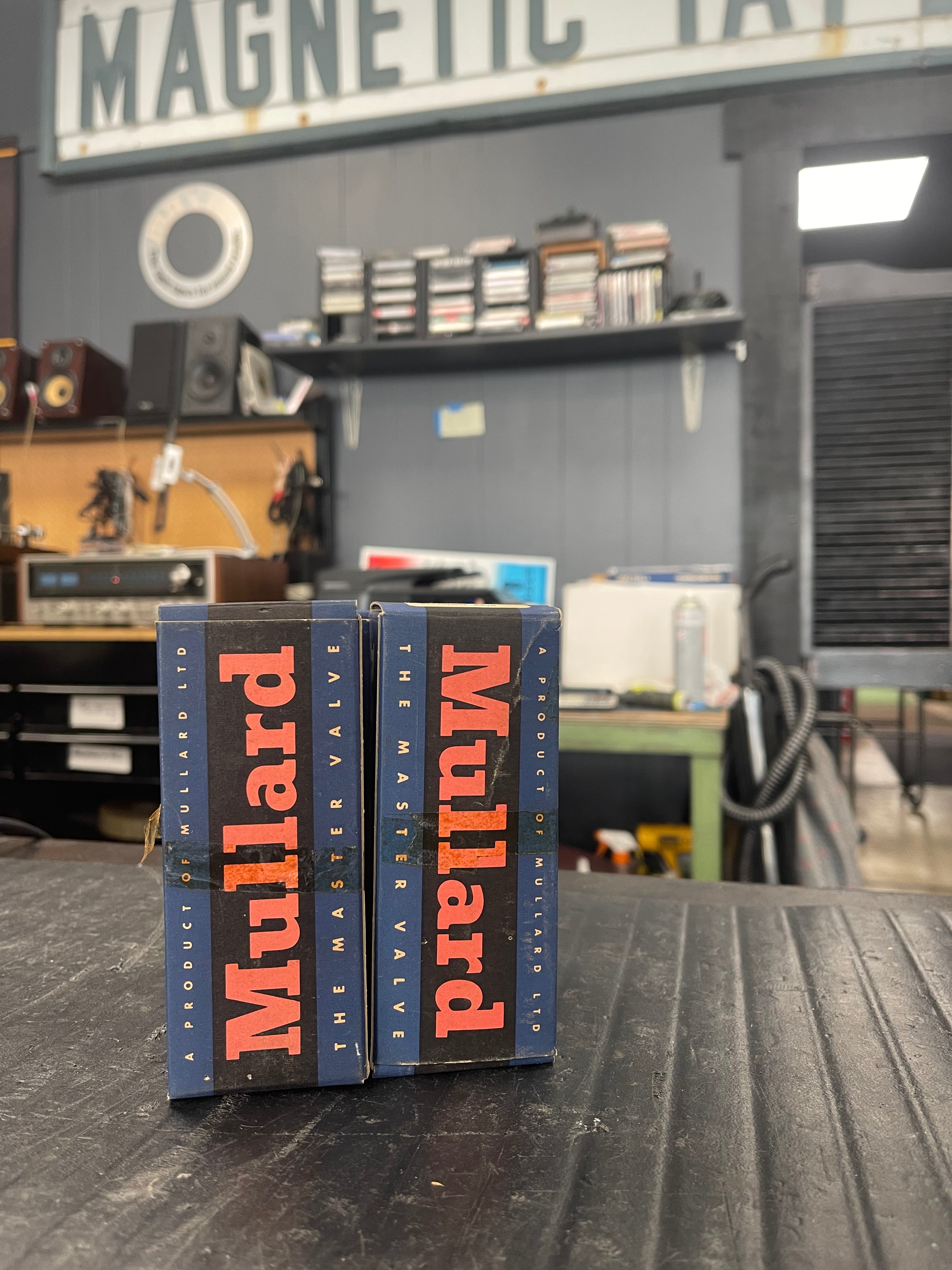 NOS Matched Quad Mullard EL34 Output Tubes