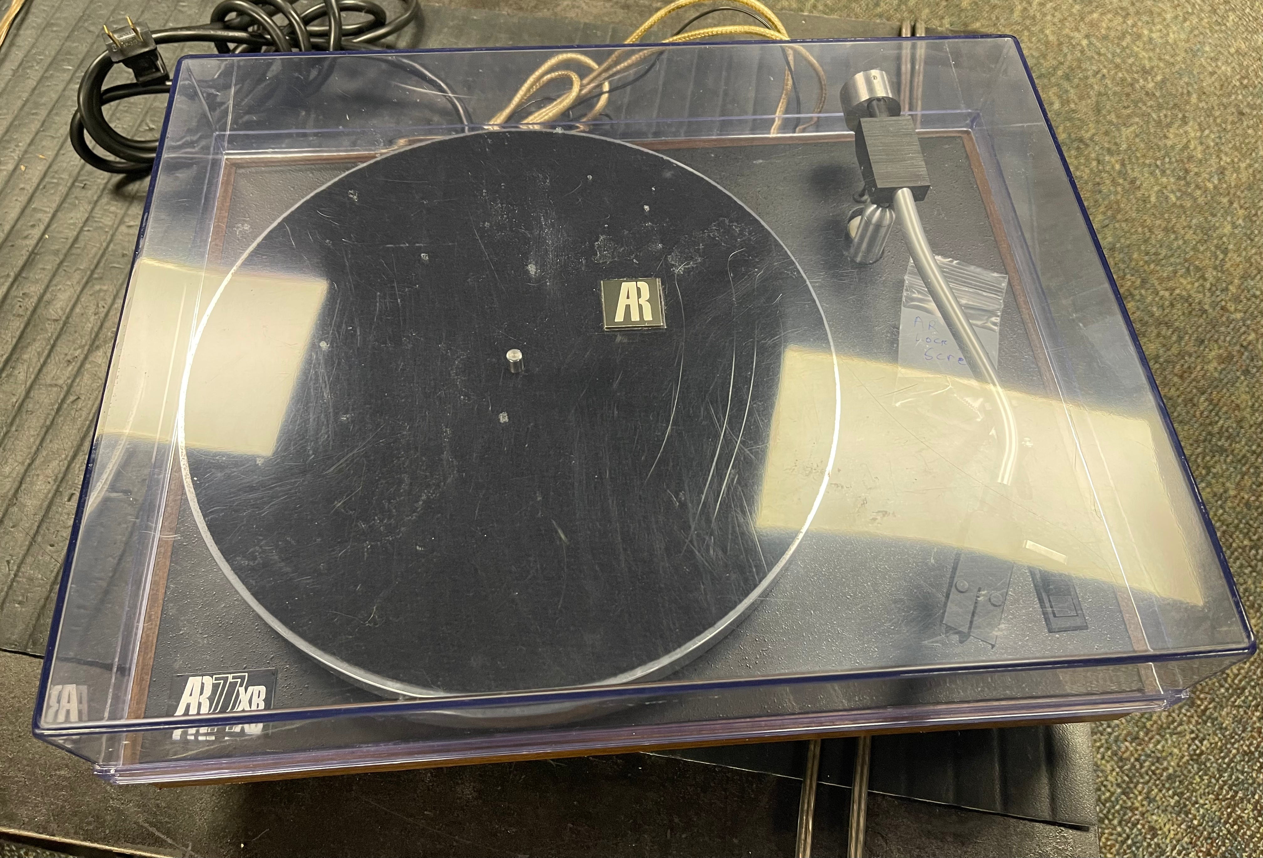 Acoustic Research 77XB TURNTABLE