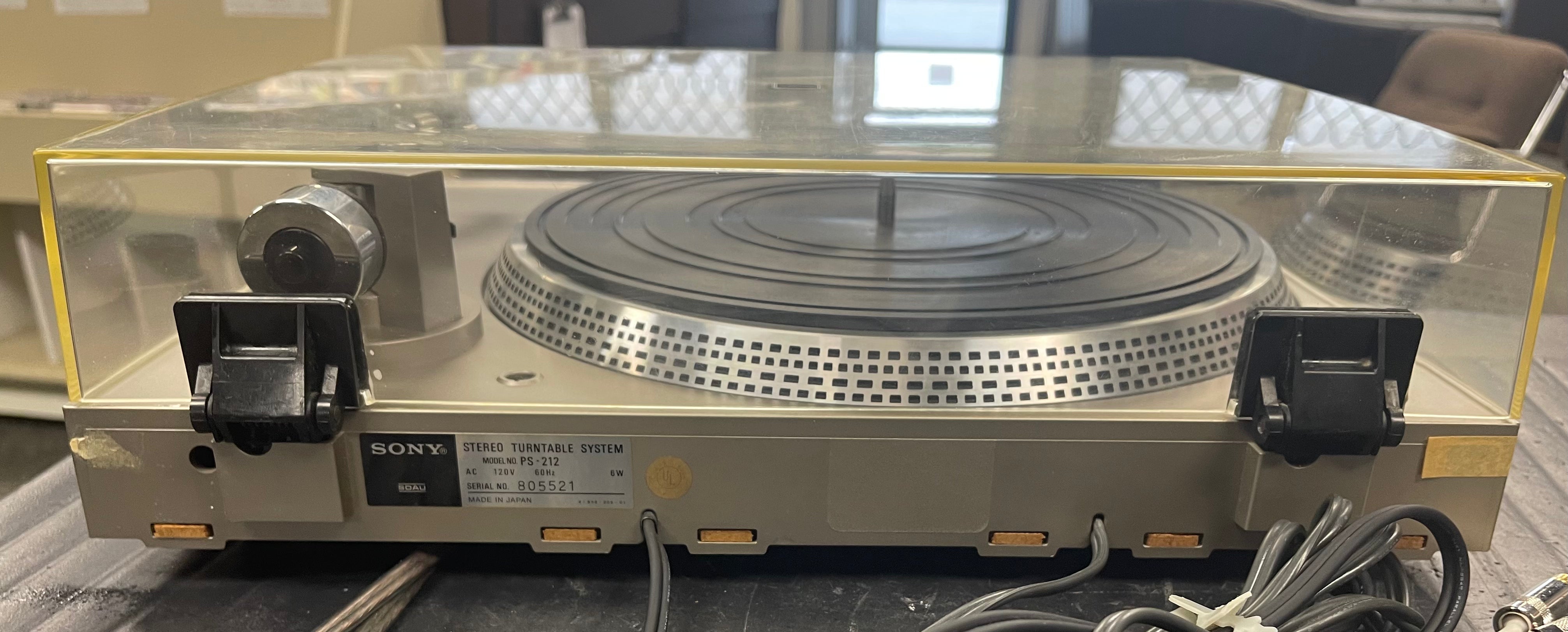 Sony PS-212 Turntable