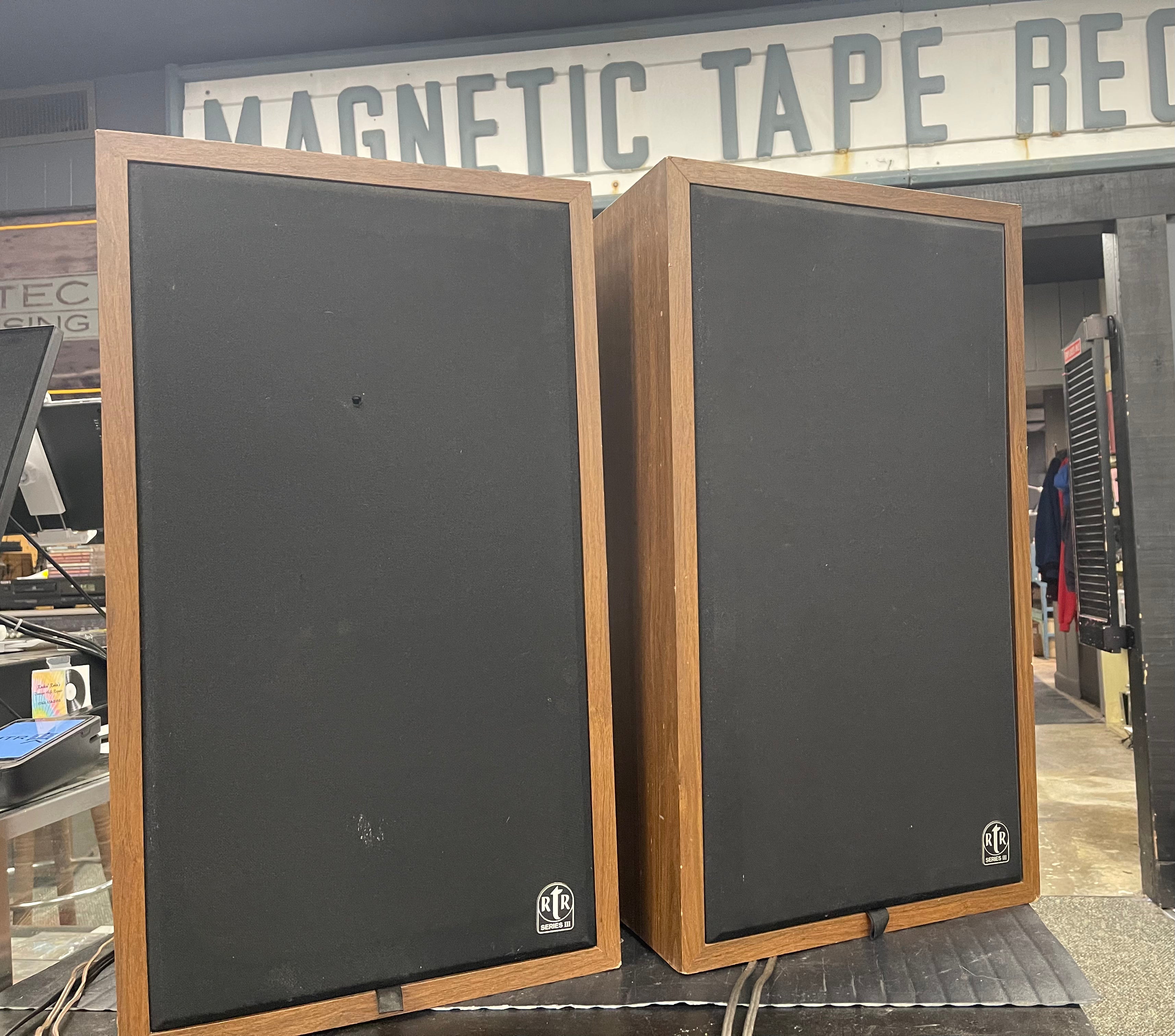 RTR Model 4 Series III Speakers