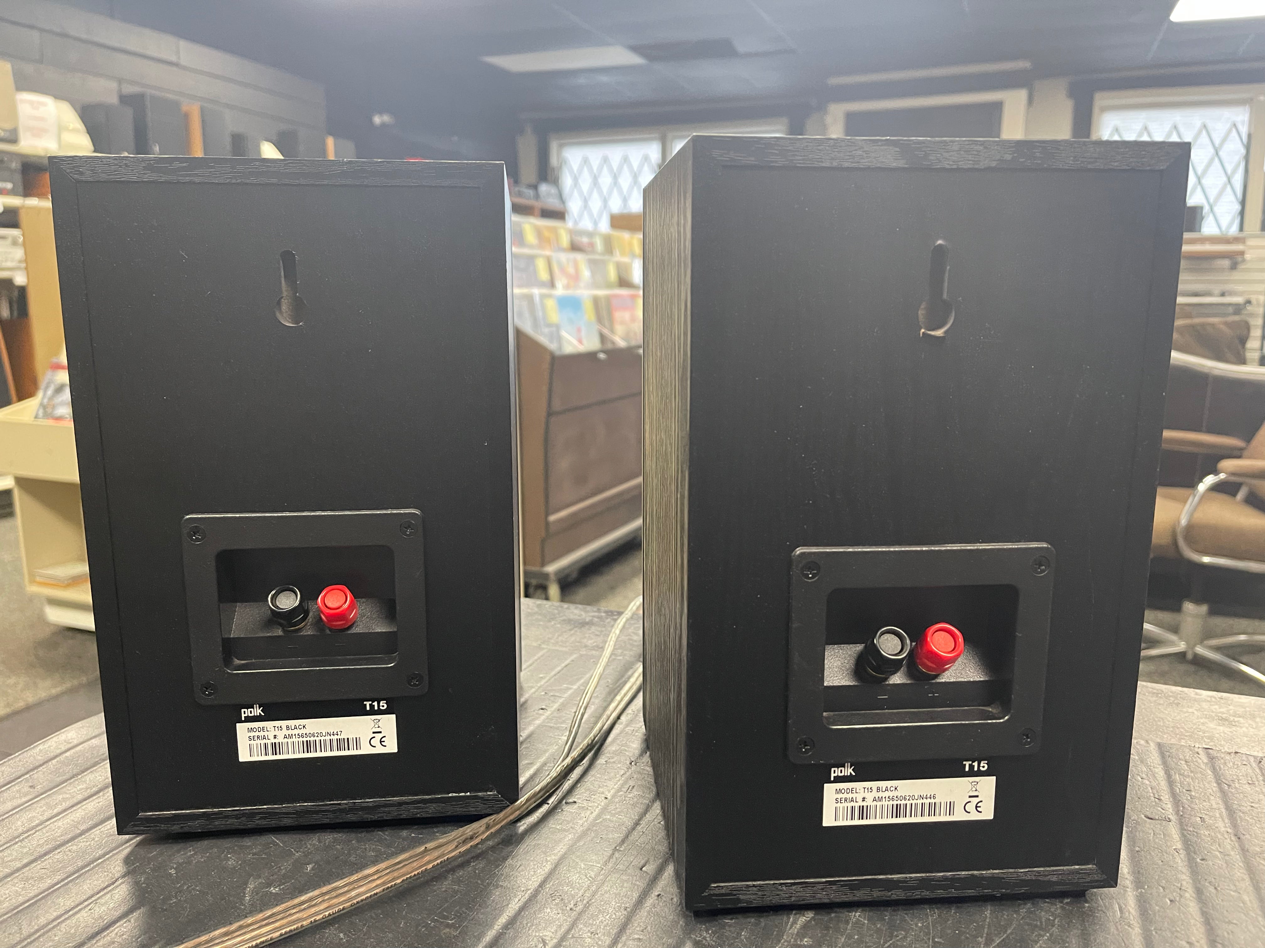 Polk Audio T-15 Bookshelf Speakers (#2)