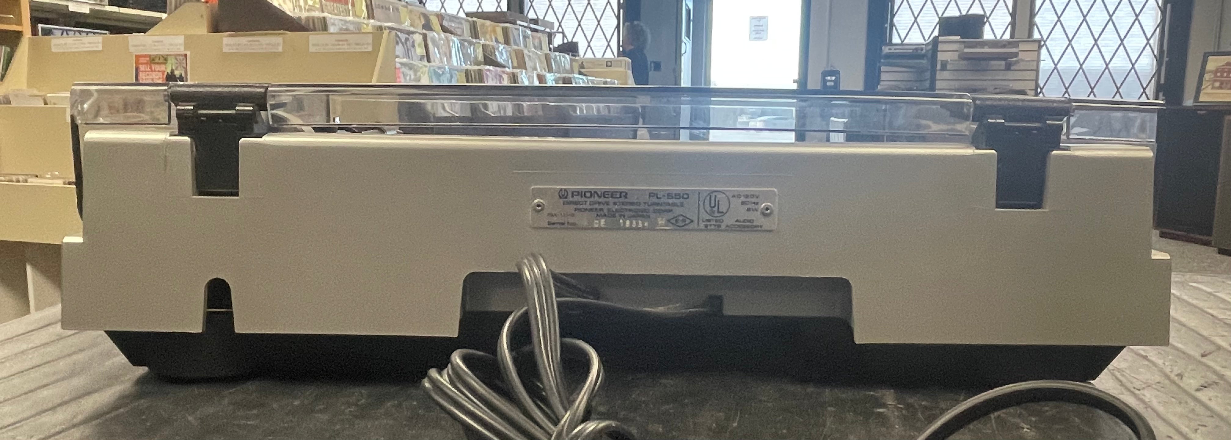 Pioneer PL-S50 Direct Drive Turntable