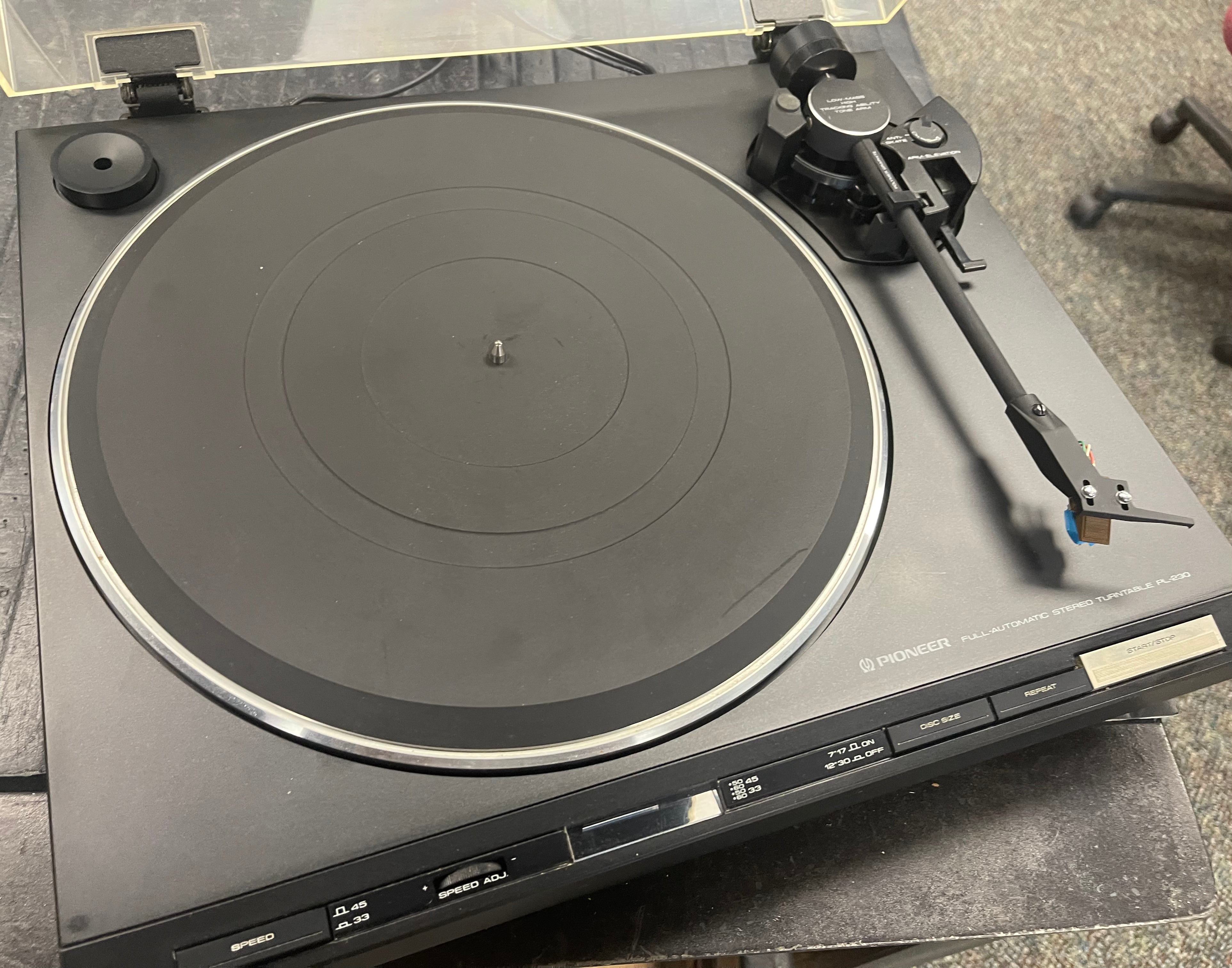 Pioneer PL-230 Belt Drive Semi-Automatic Turntable