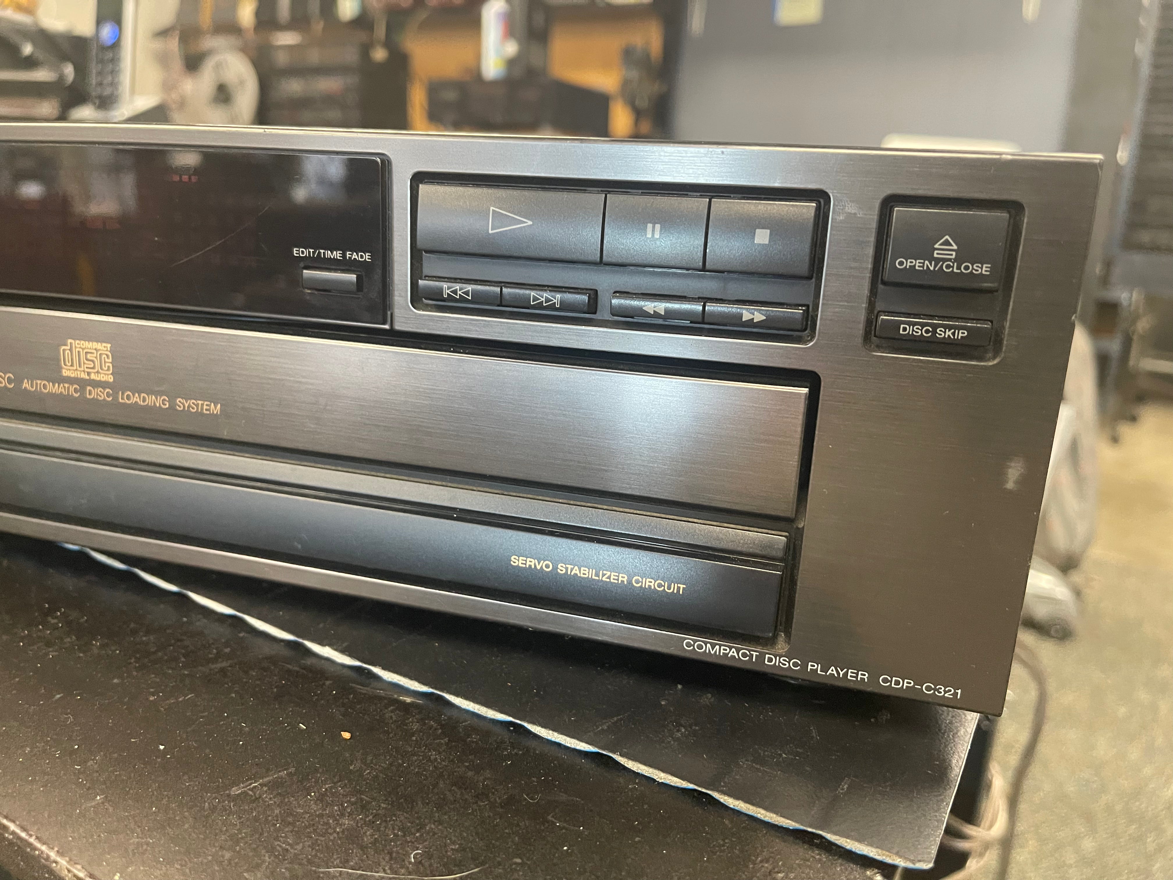 Sony CDP-C321 5 Disc CD Changer