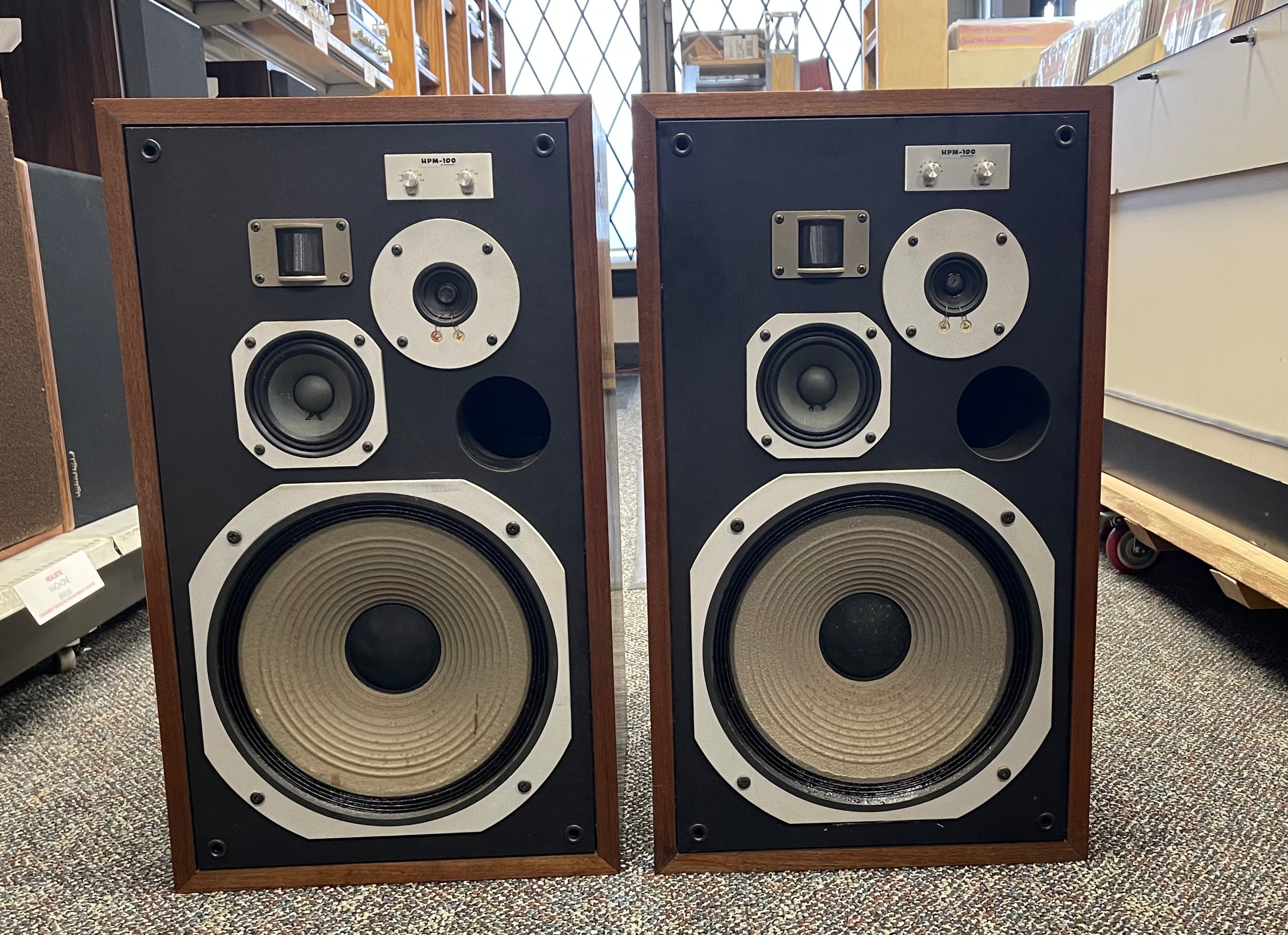 Pioneer HPM-100 4 Speaker 4 Way Loudspeaker System!