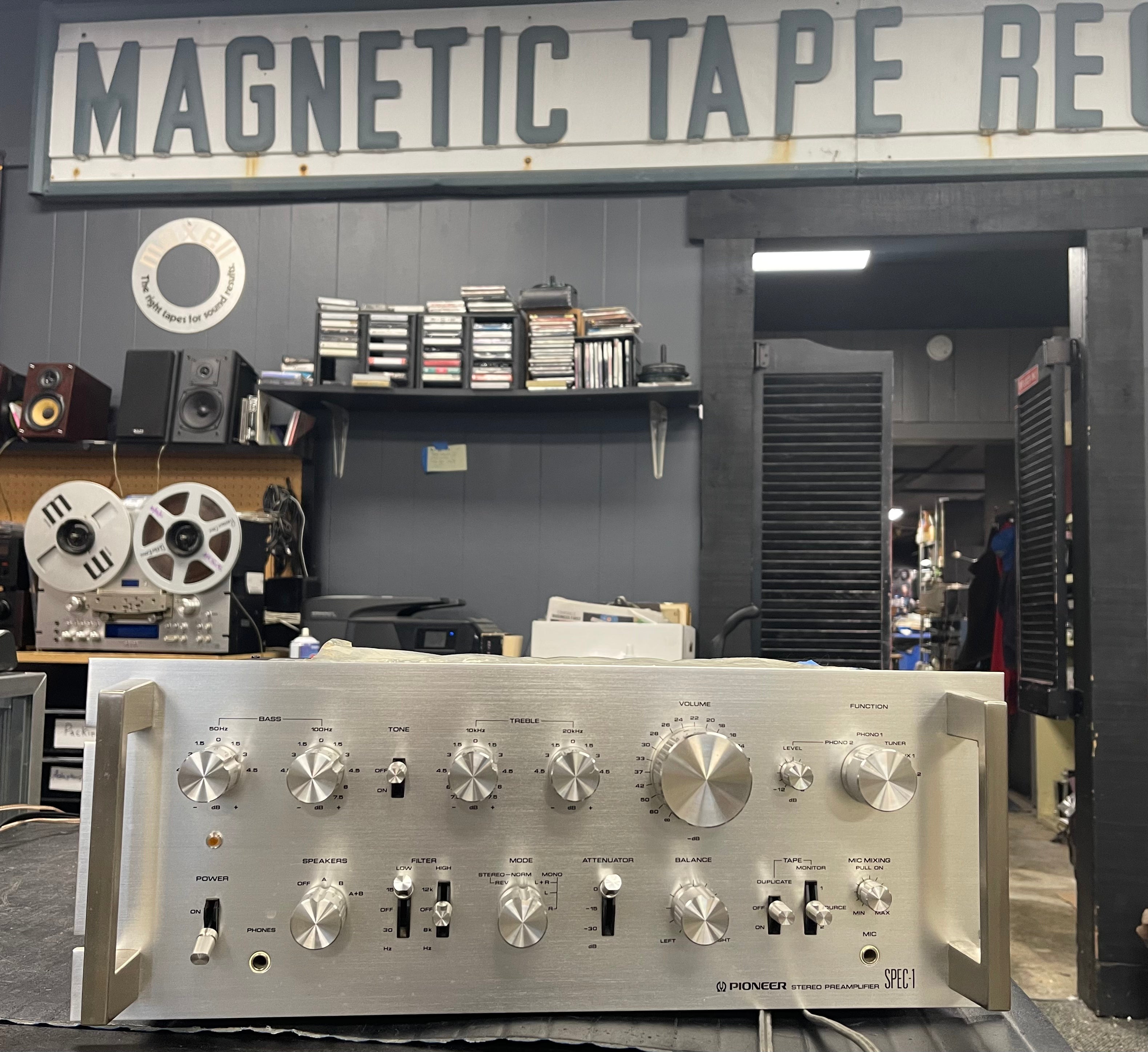 Pioneer Spec 1 Rack Mount Stereo Pre-Amp