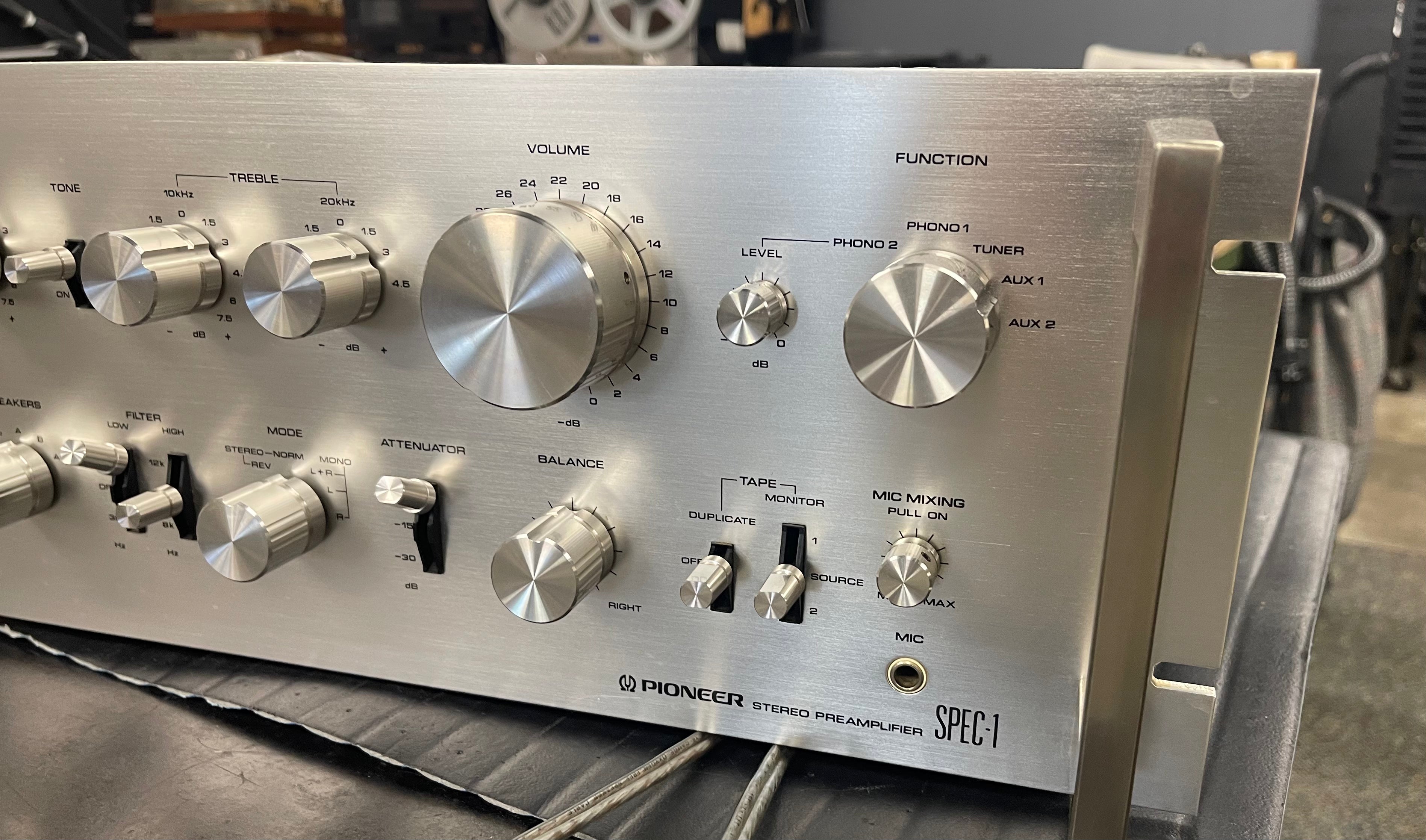 Pioneer Spec 1 Rack Mount Stereo Pre-Amp