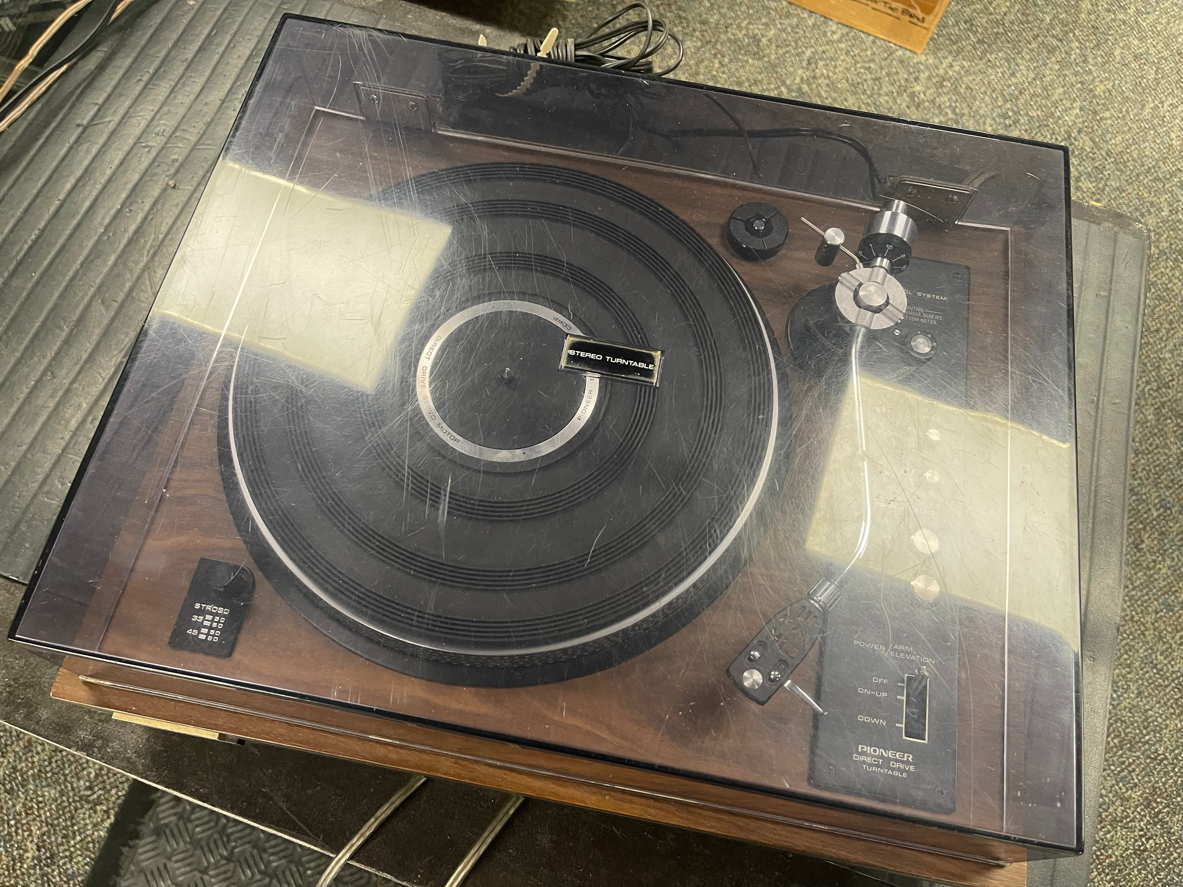 Pioneer PL 51A Direct Drive Turntable