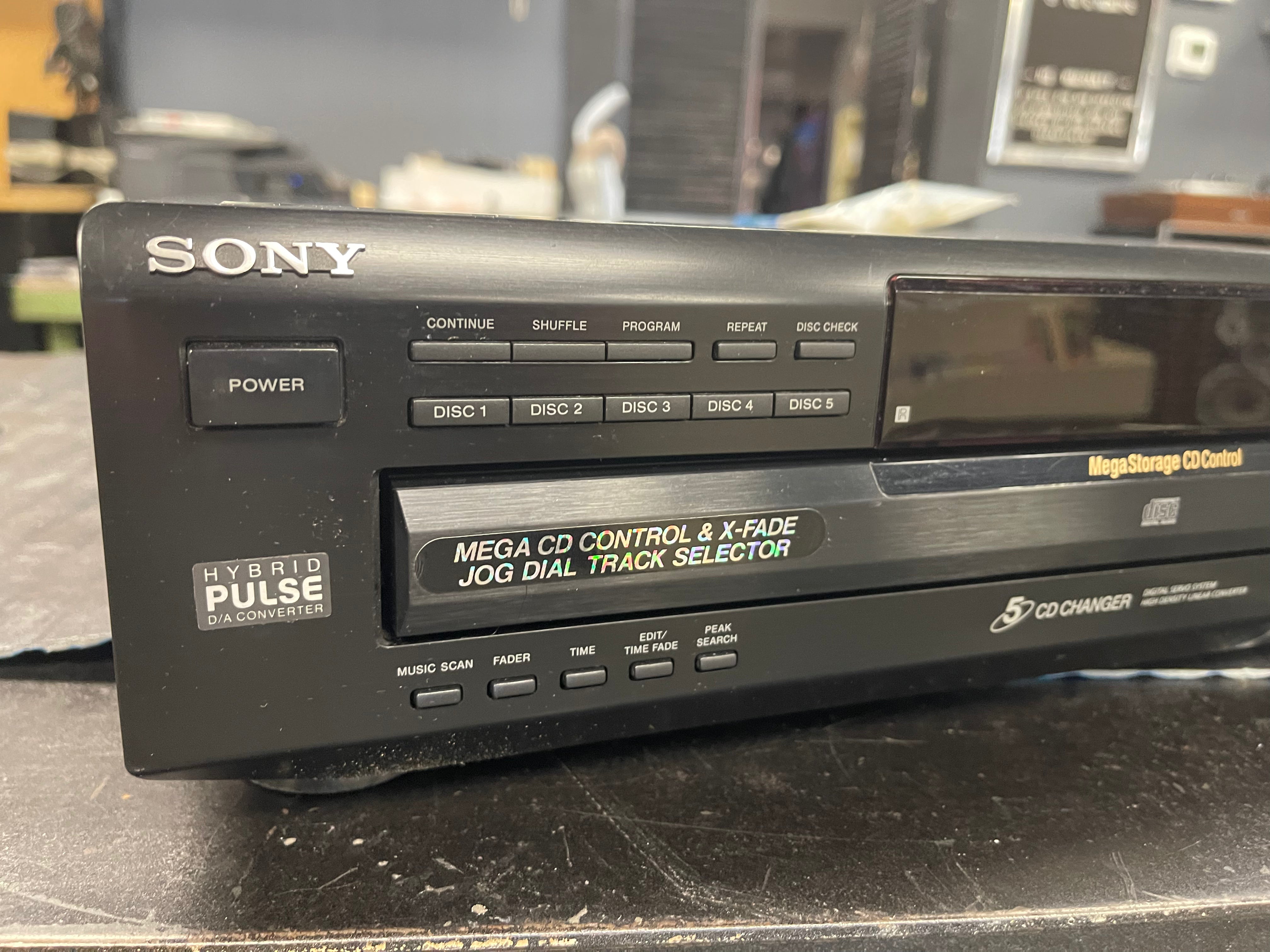 Sony CDP-CE415 5 Disc CD Player