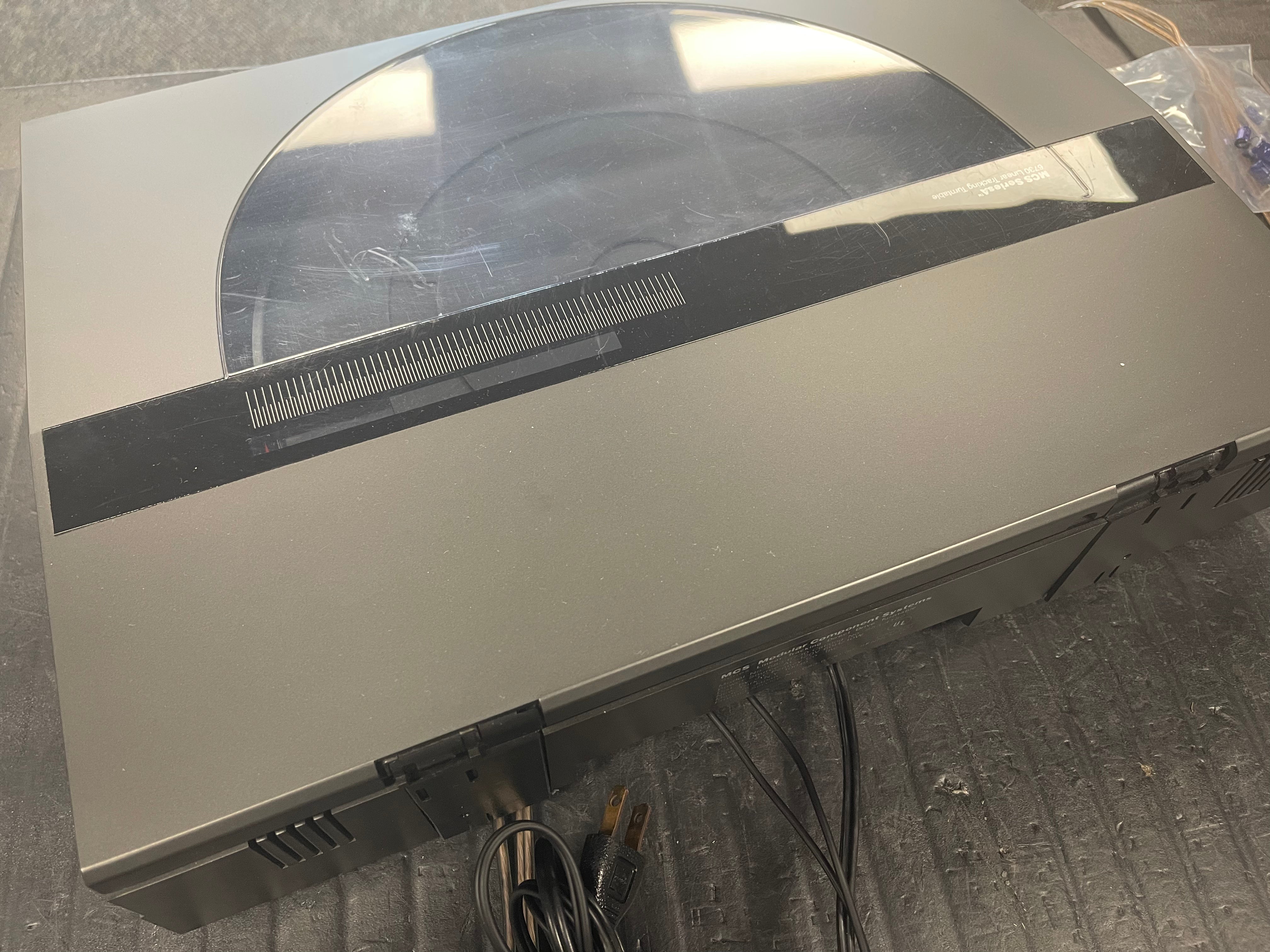 MCS Series A 6730 Linear Tracking Turntable