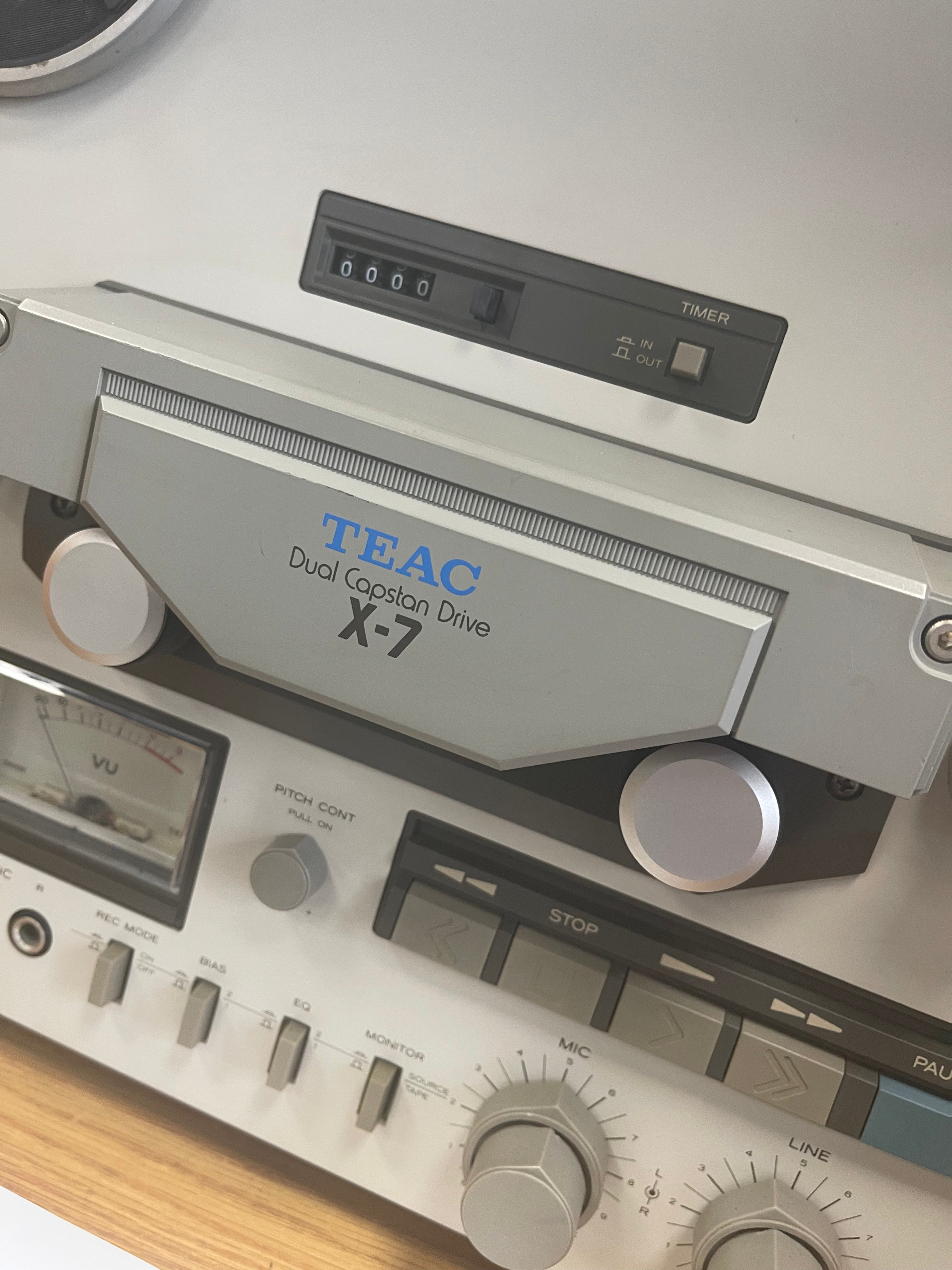 TEAC Dual Capstan Drive X-7 Reel To Reel