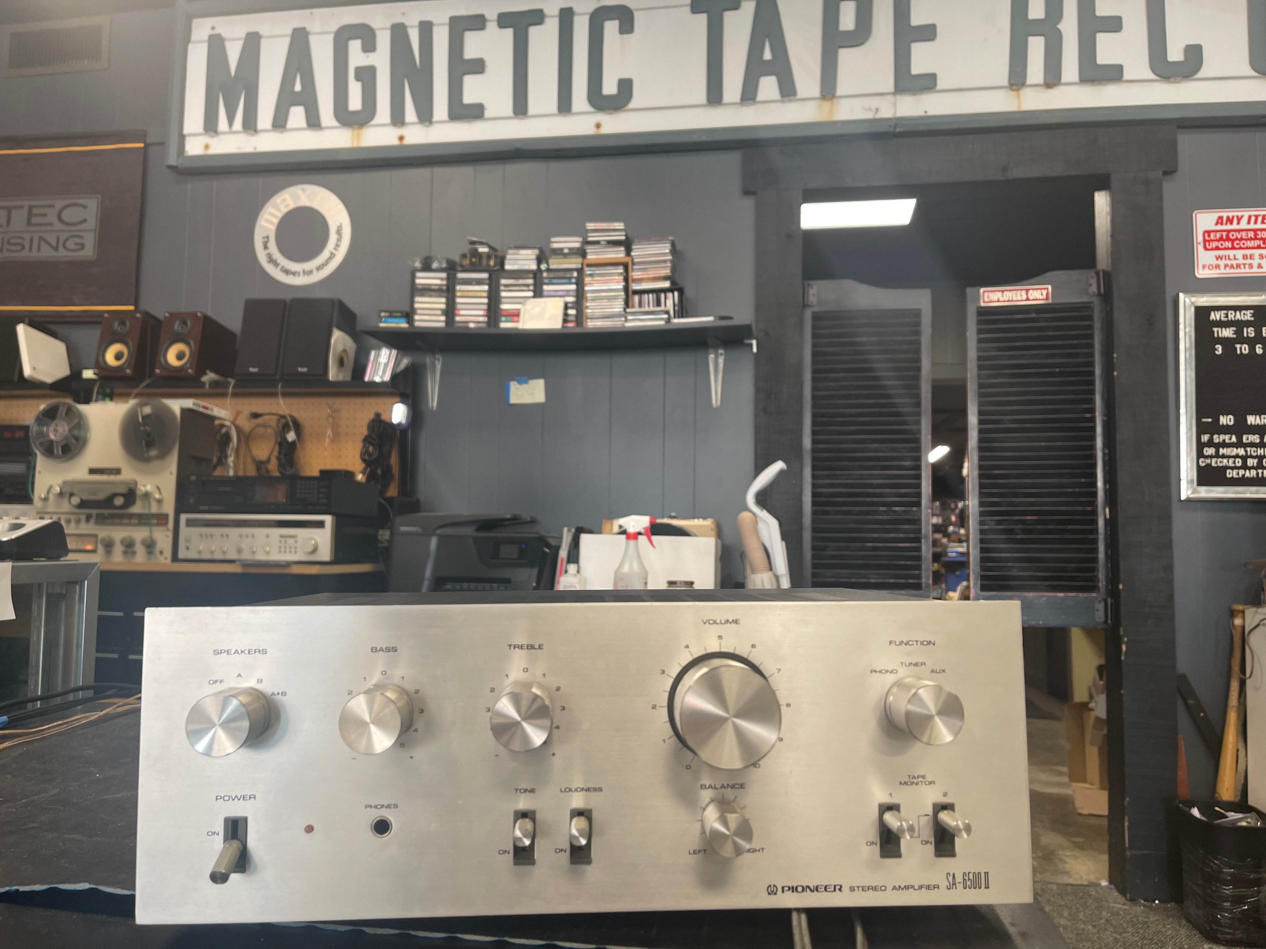 Pioneer SA-6500 MKII Stereo Amplifier