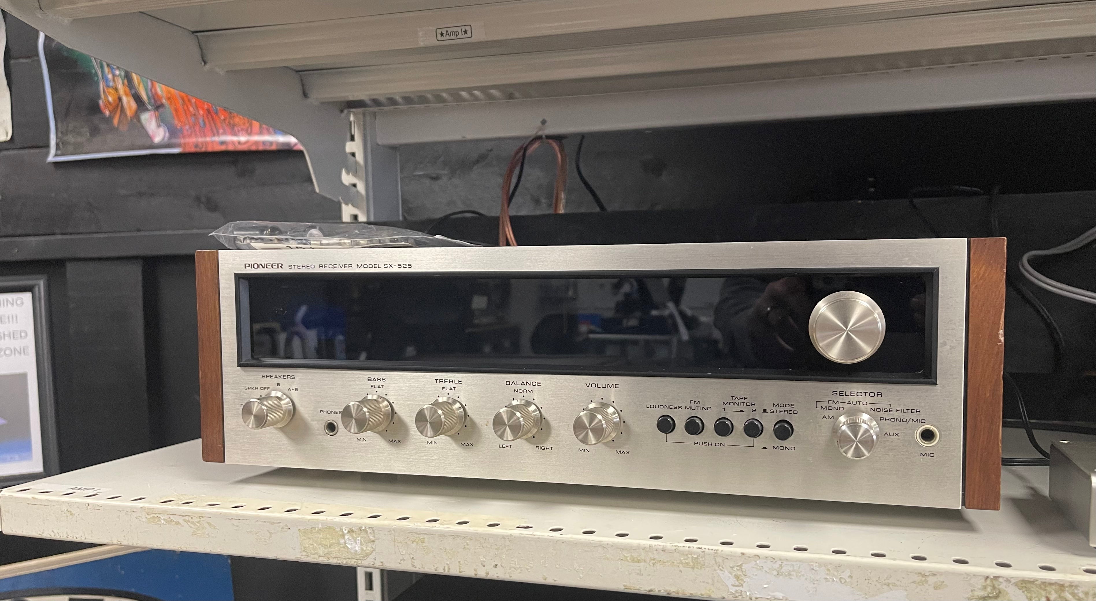 Pioneer SX-525 Stereo Receiver