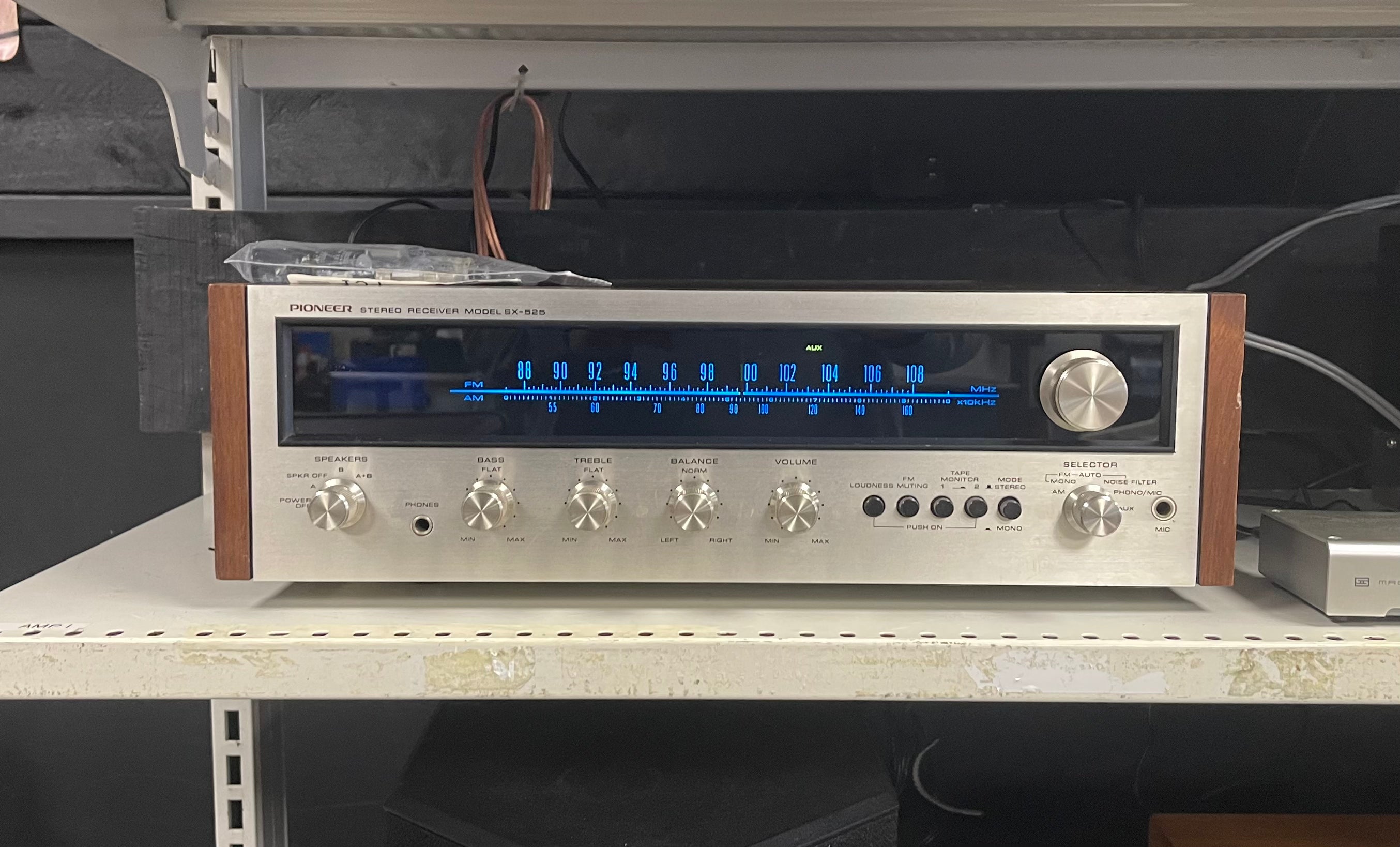 Pioneer SX-525 Stereo Receiver