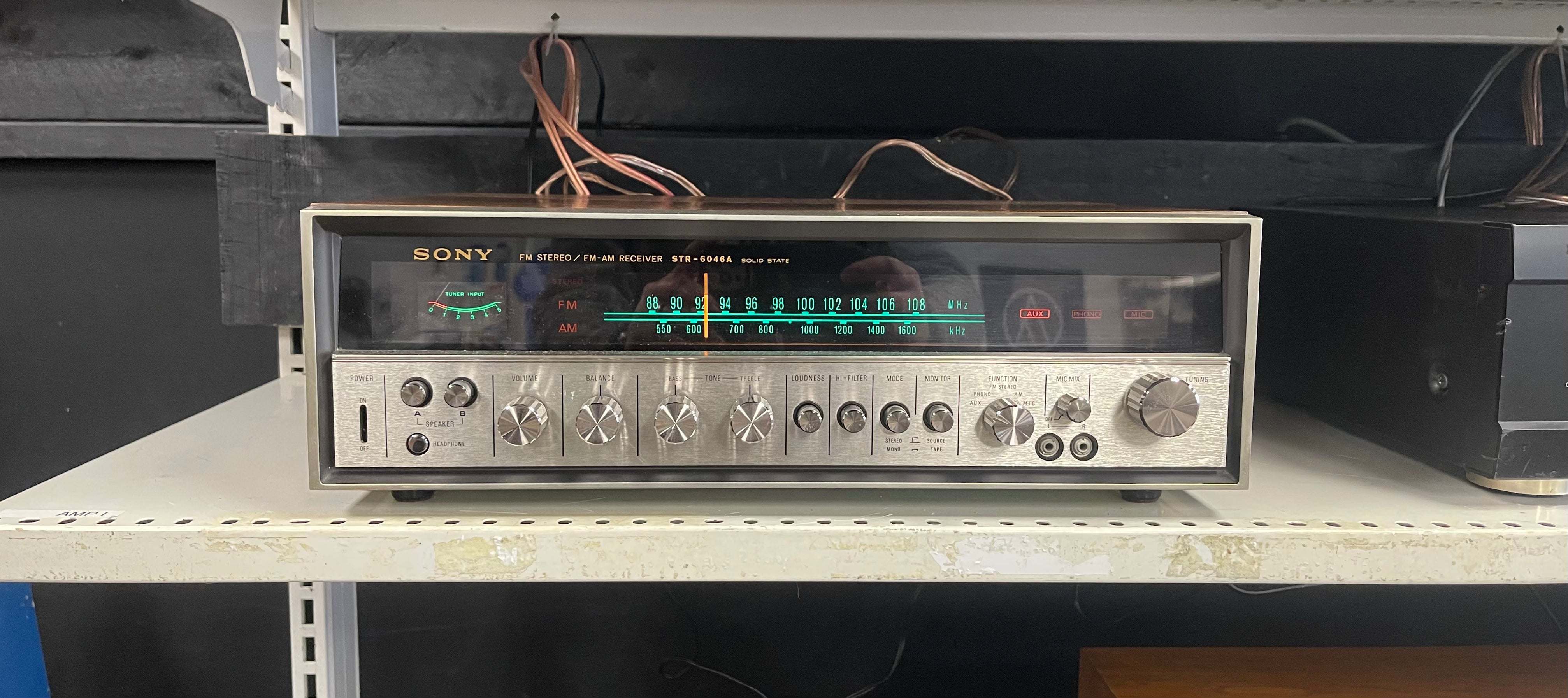 Sony STR-6046A Stereo Receiver