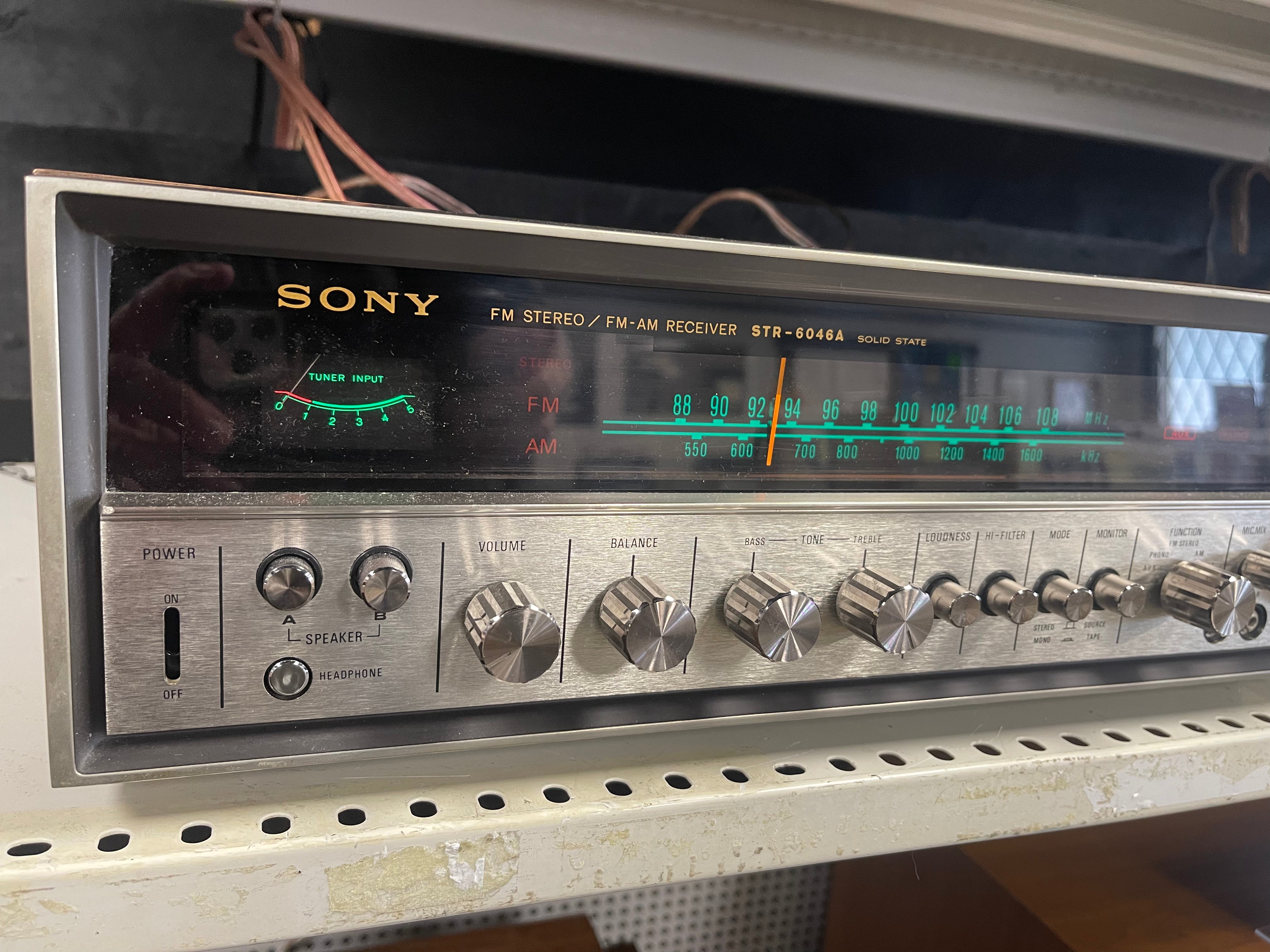 Sony STR-6046A Stereo Receiver