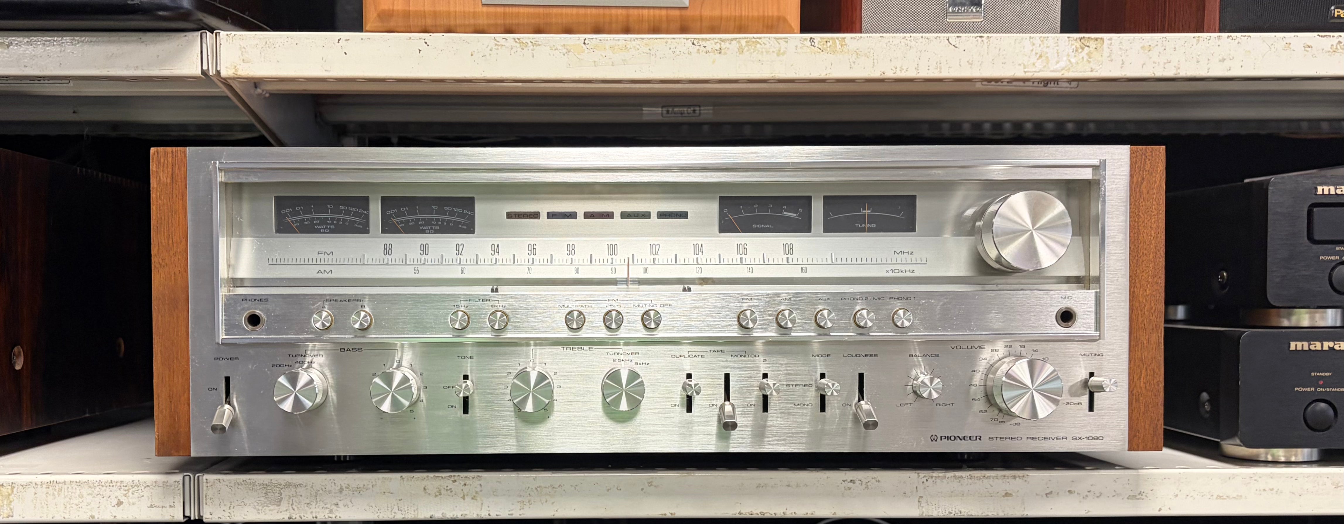 PIONEER SX-1080 RECEIVER