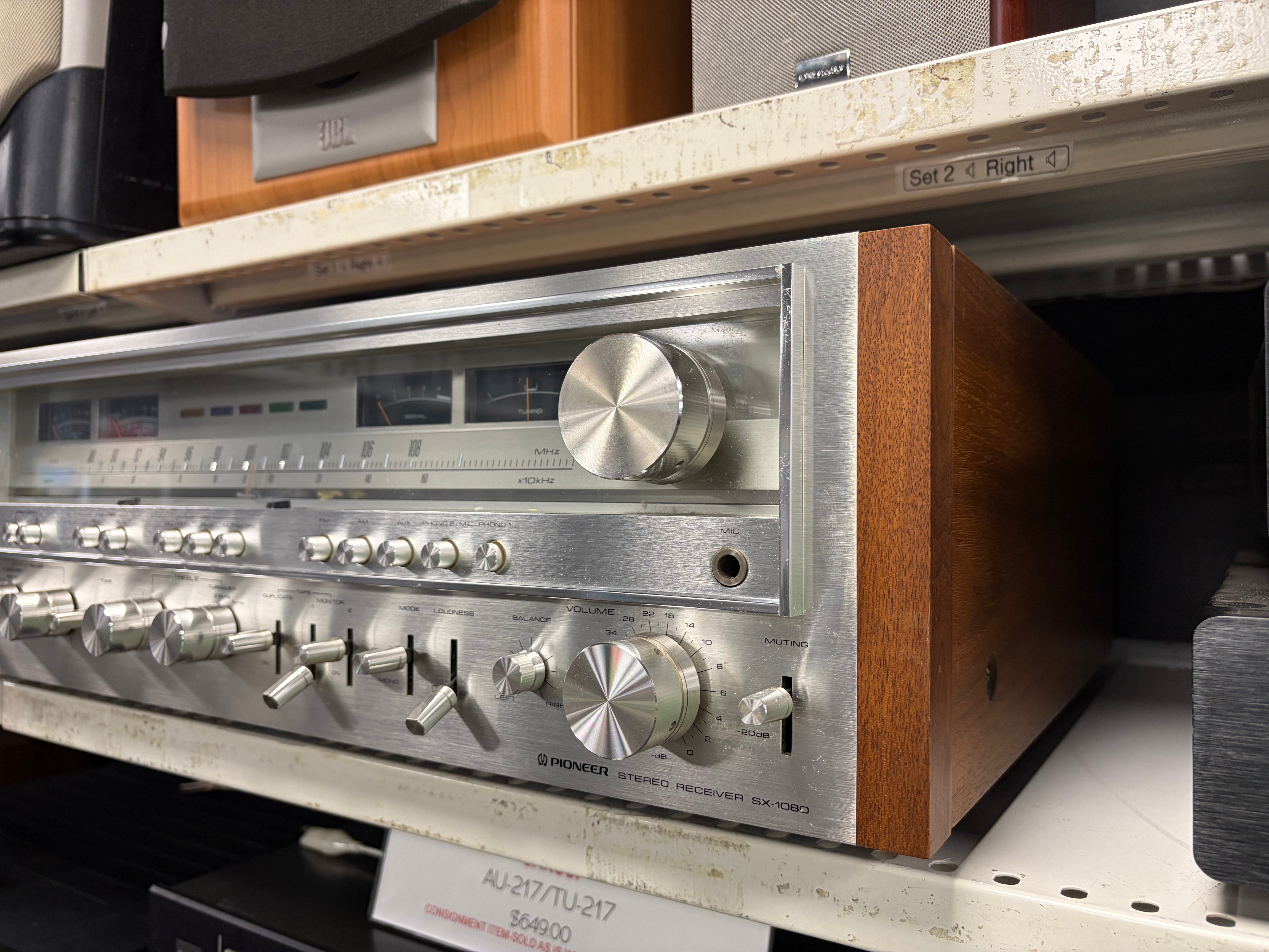 PIONEER SX-1080 RECEIVER