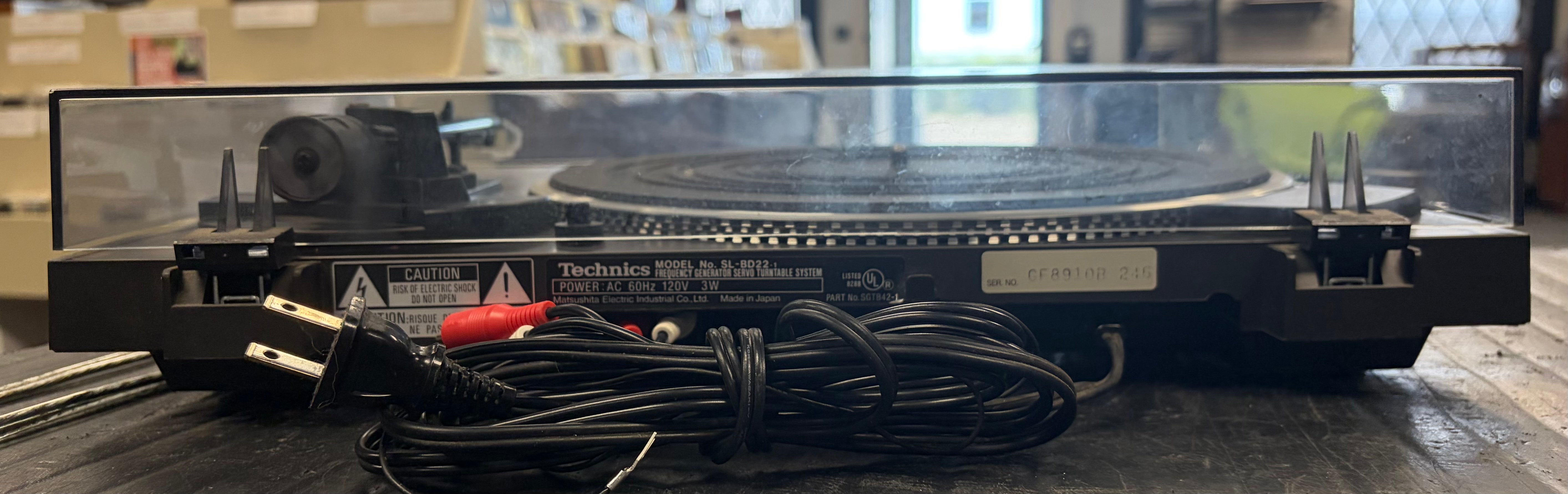 Technics SL-BD22 Belt Drive Turntable